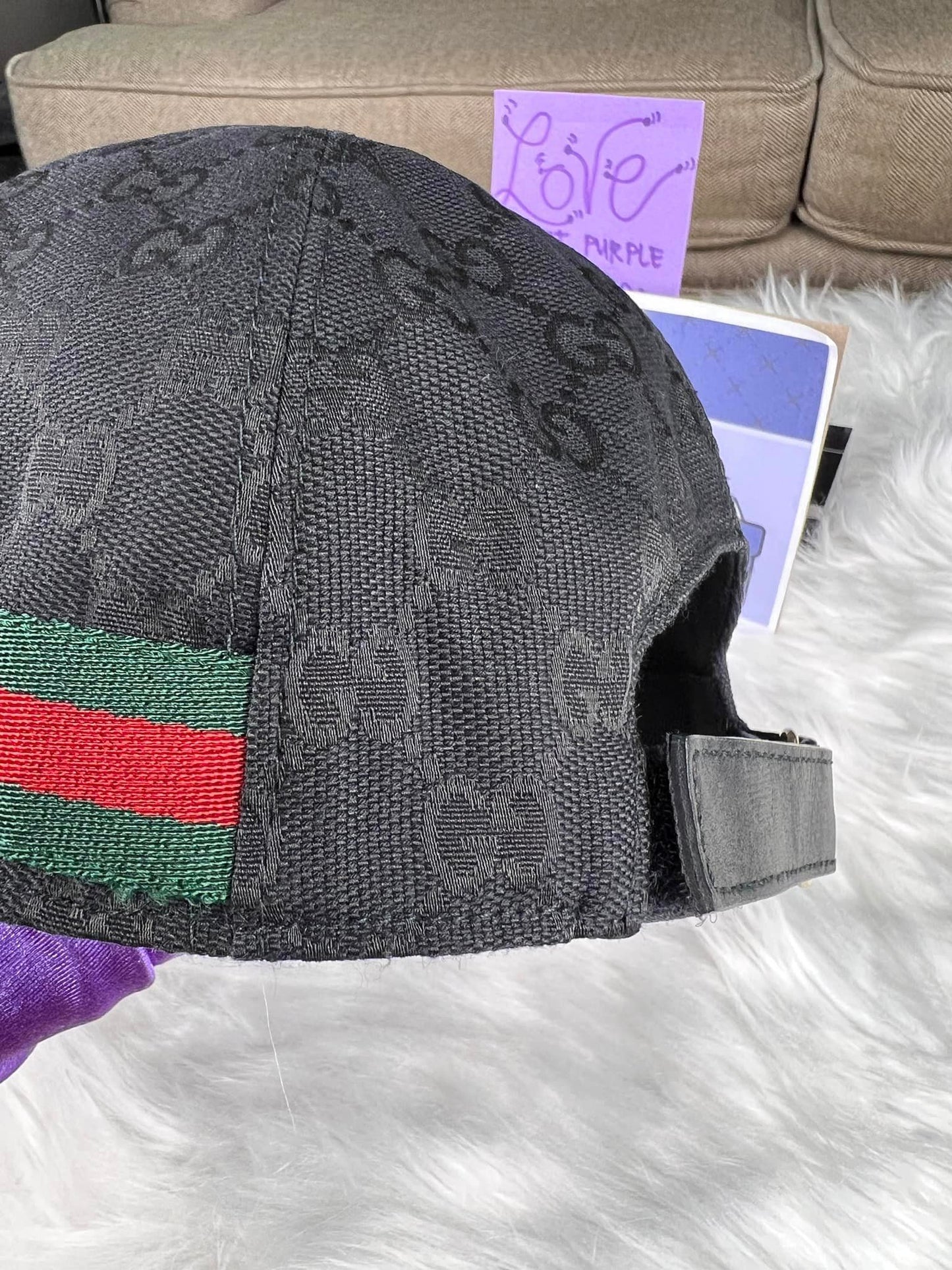 Gucci BASEBALL CAP BLACK