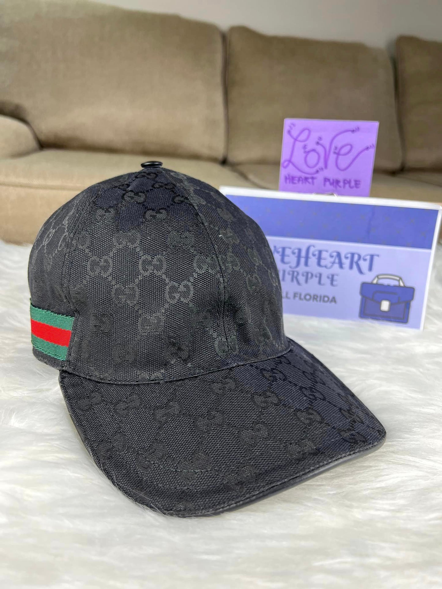 Gucci BASEBALL CAP BLACK