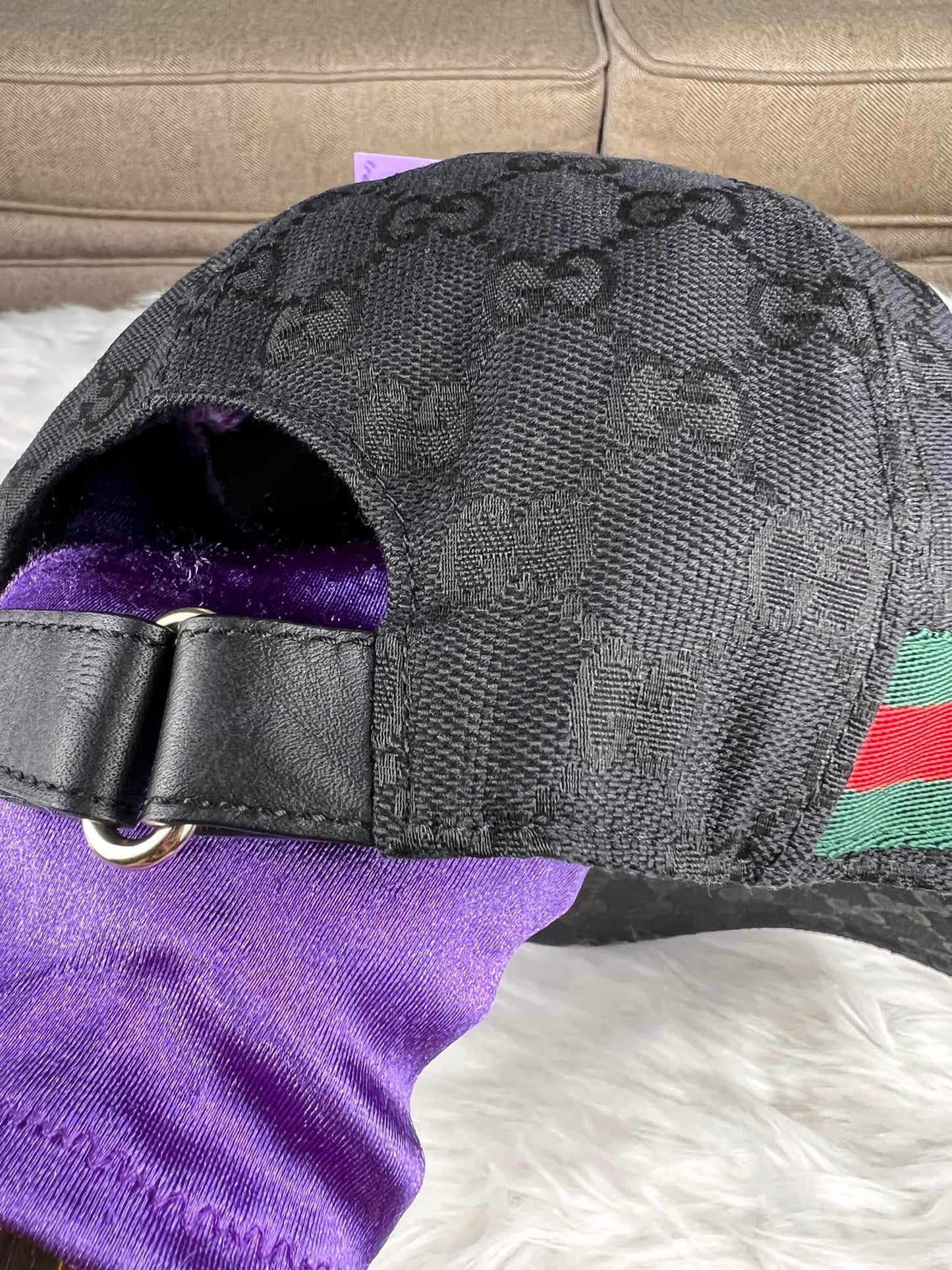 Gucci BASEBALL CAP BLACK