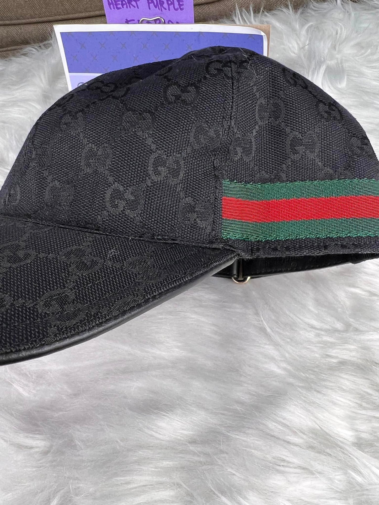 Gucci BASEBALL CAP BLACK