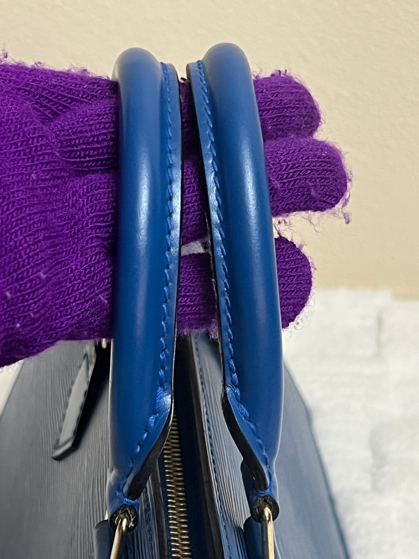 SAC TRIANGLE EPI BLUE