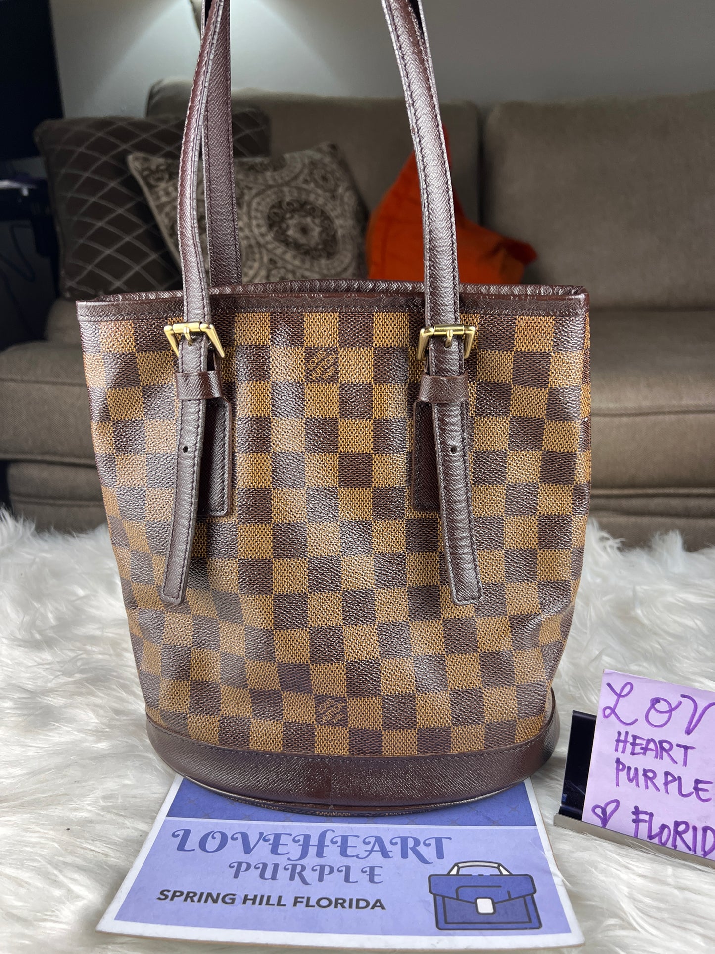 BUCKET PM DAMIER EBENE