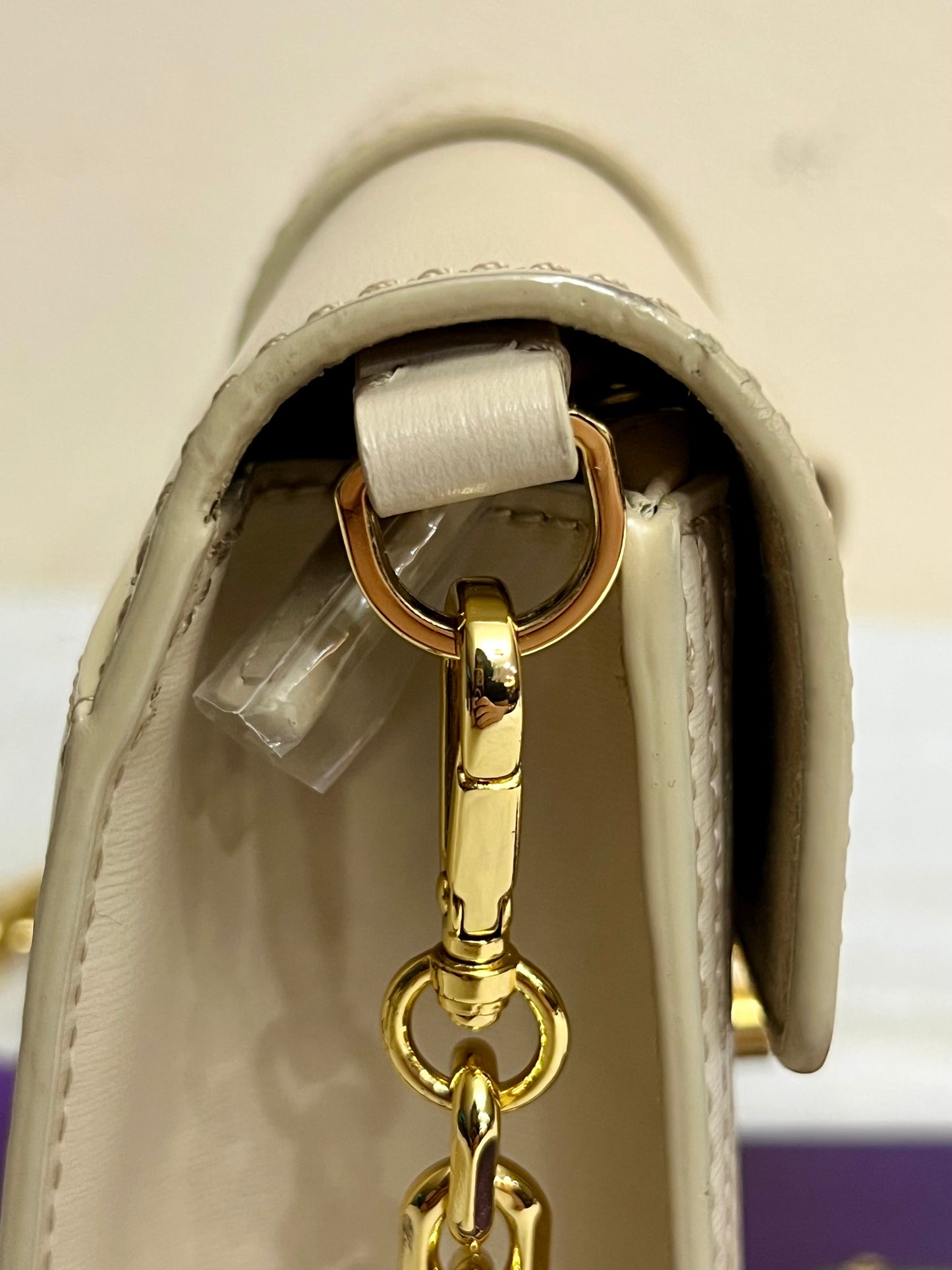 MCM Tracy Laurel Leather Chain Crossbody.