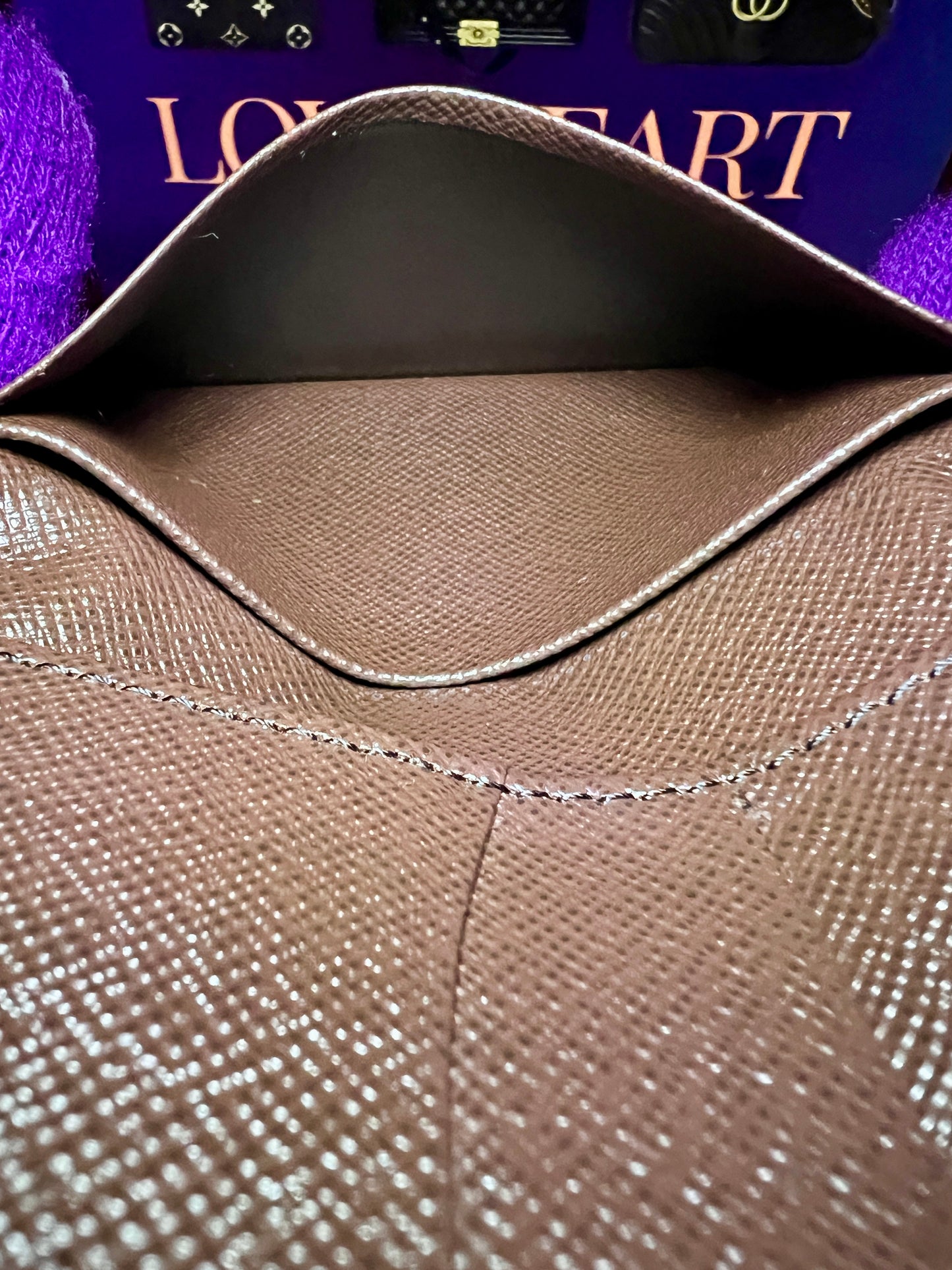 COMPACT CARD HOLDER DAMIER