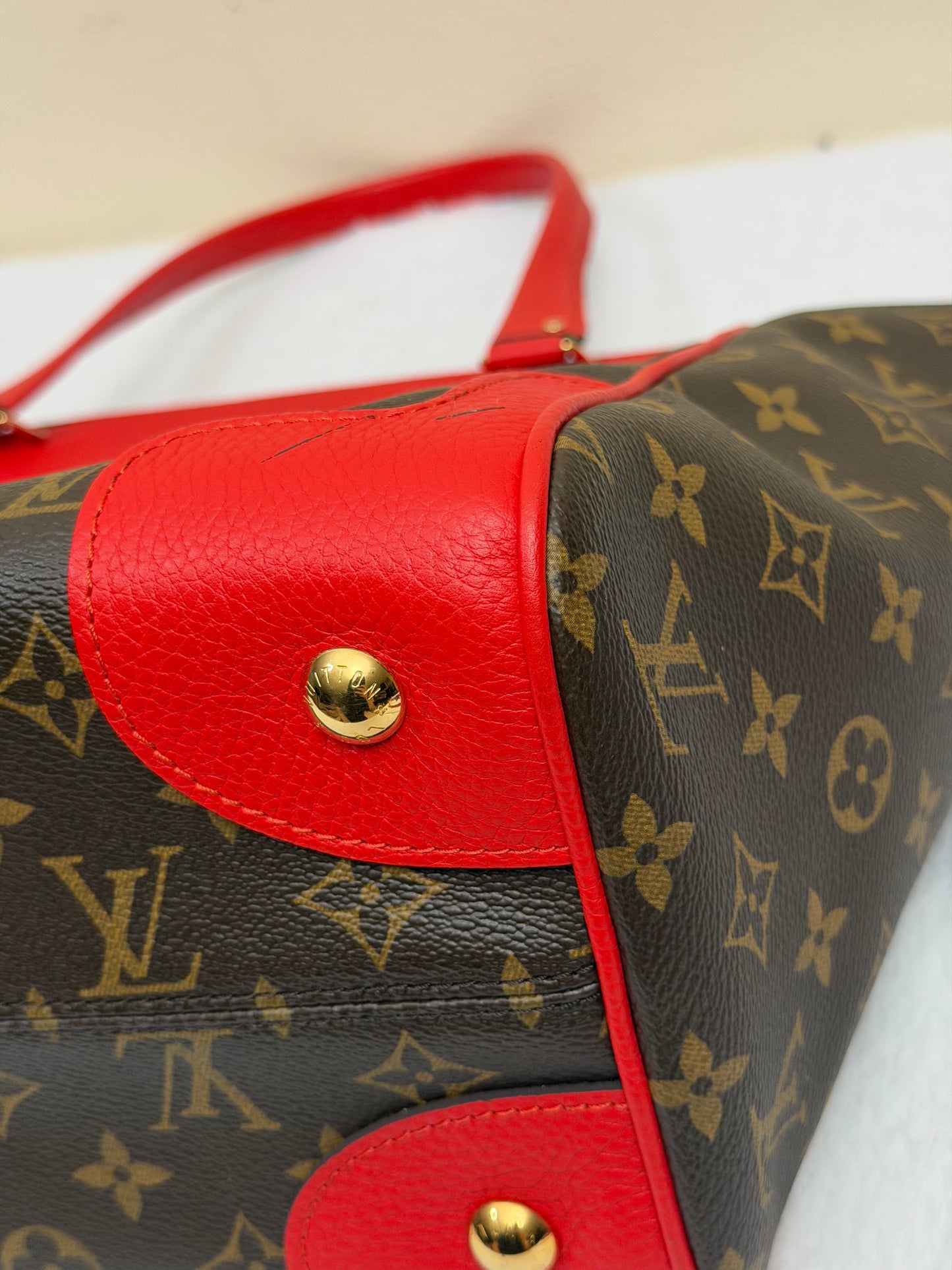 ESTRELA NM MONOGRAM RED