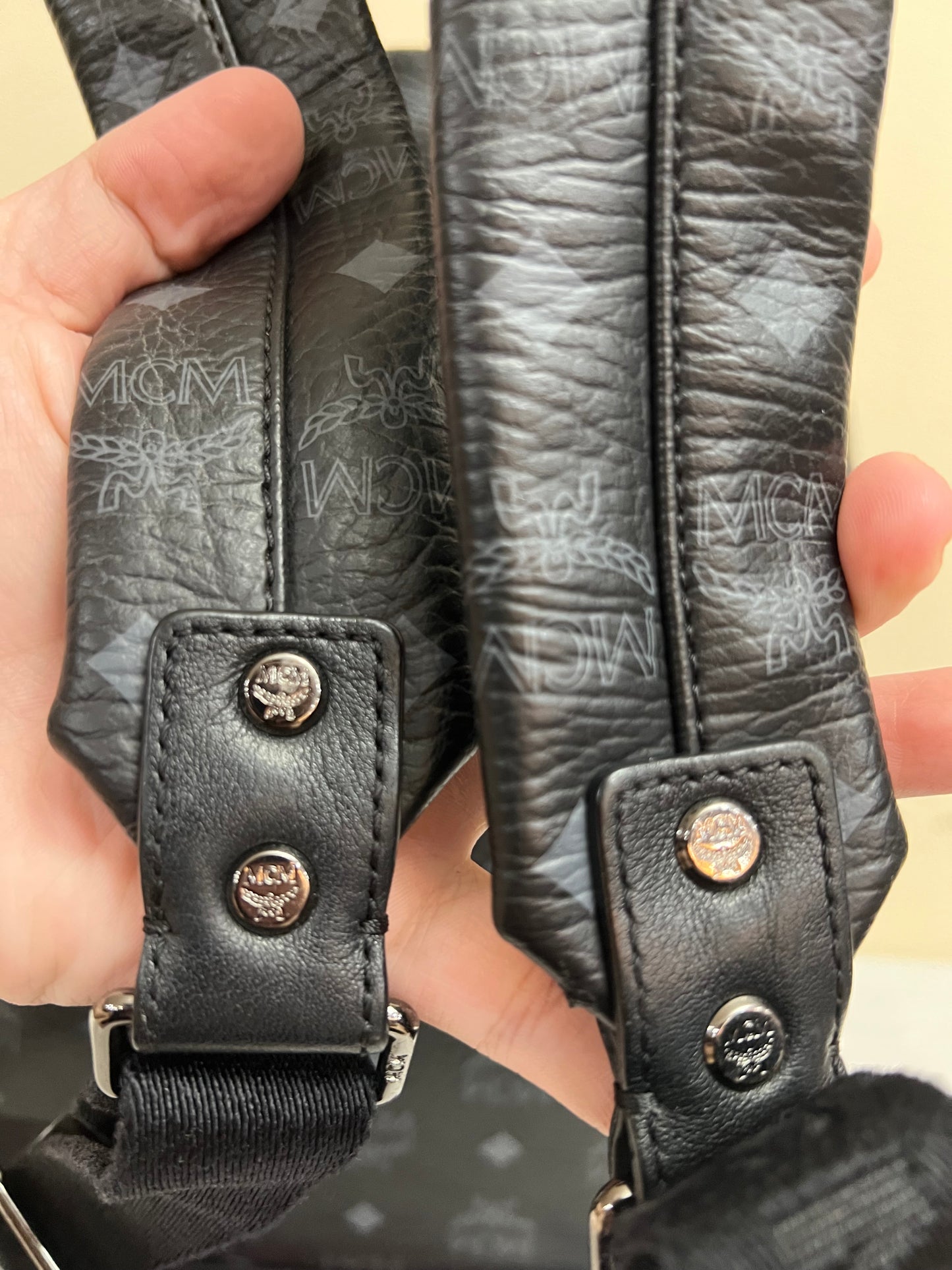 MCM BAGPACK BLACK LTD