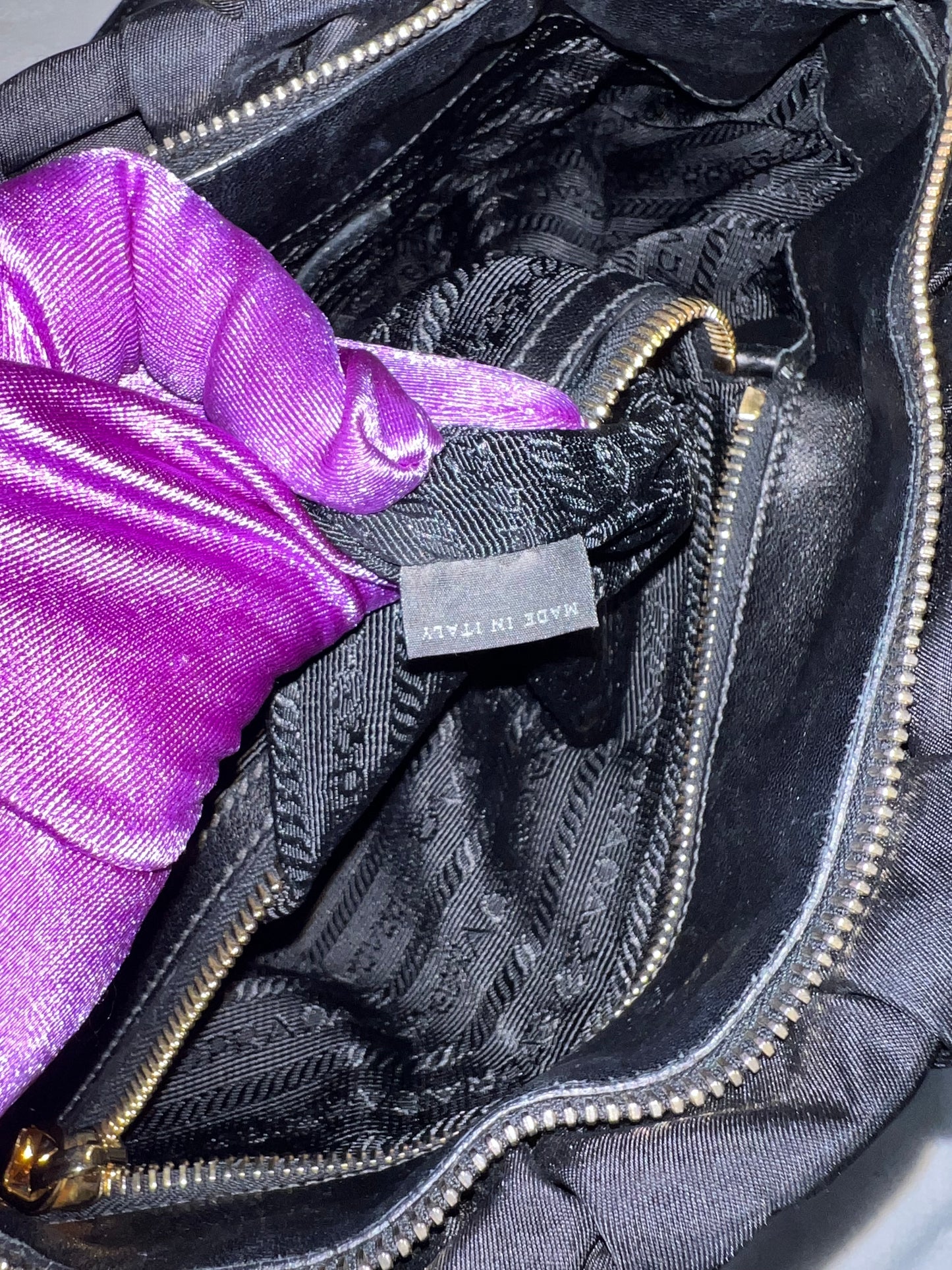 TESSUTO 2 WAY BAG BLACK