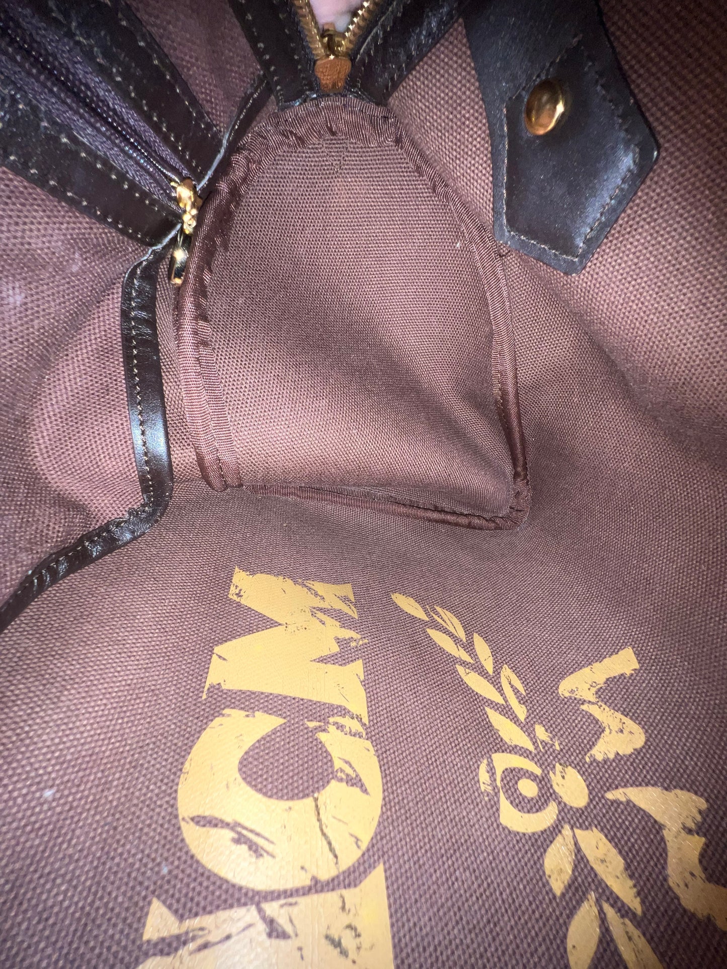 MCM BOSTON CHOCO 25 w/ BONE