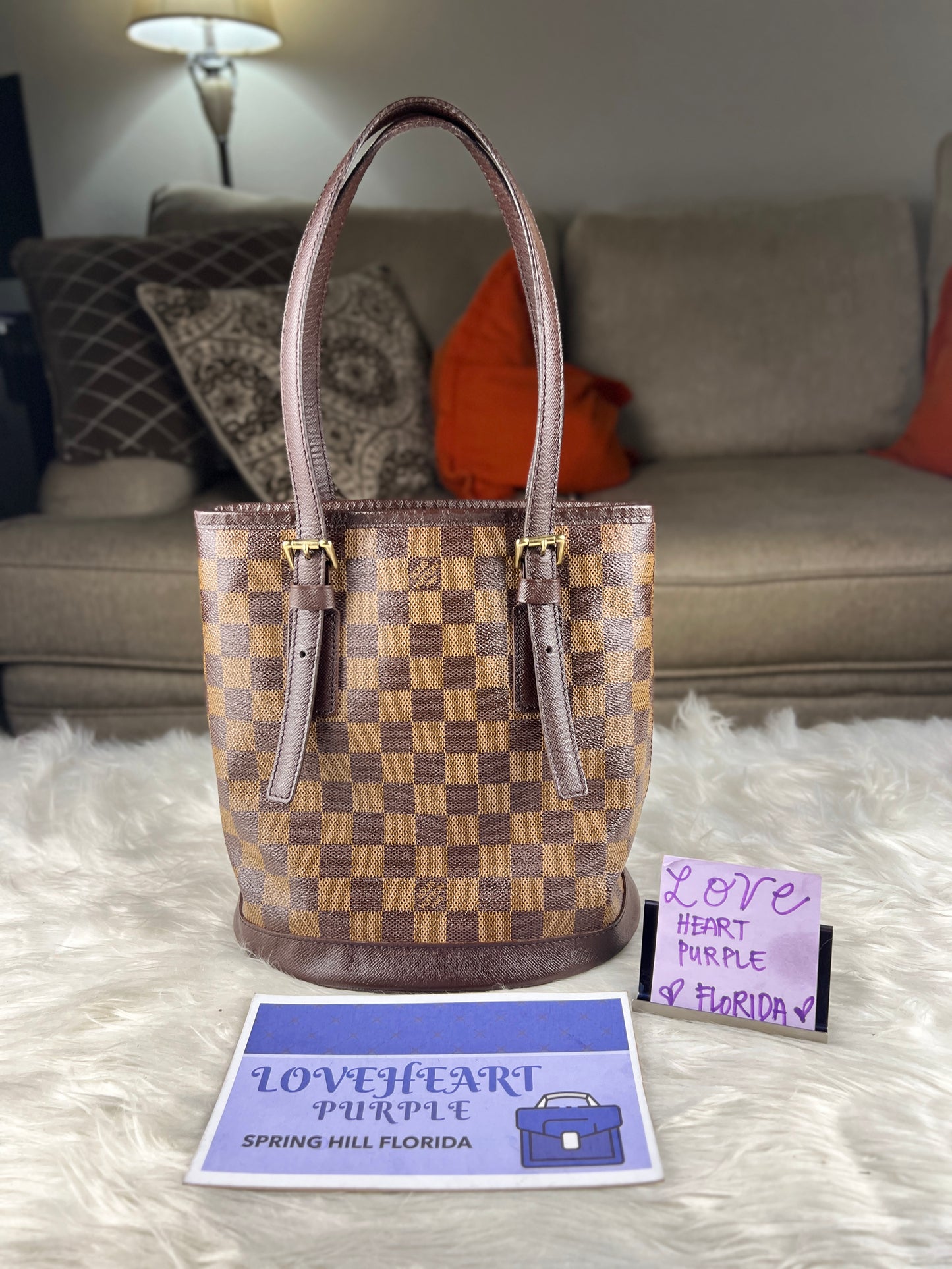 BUCKET PM DAMIER EBENE