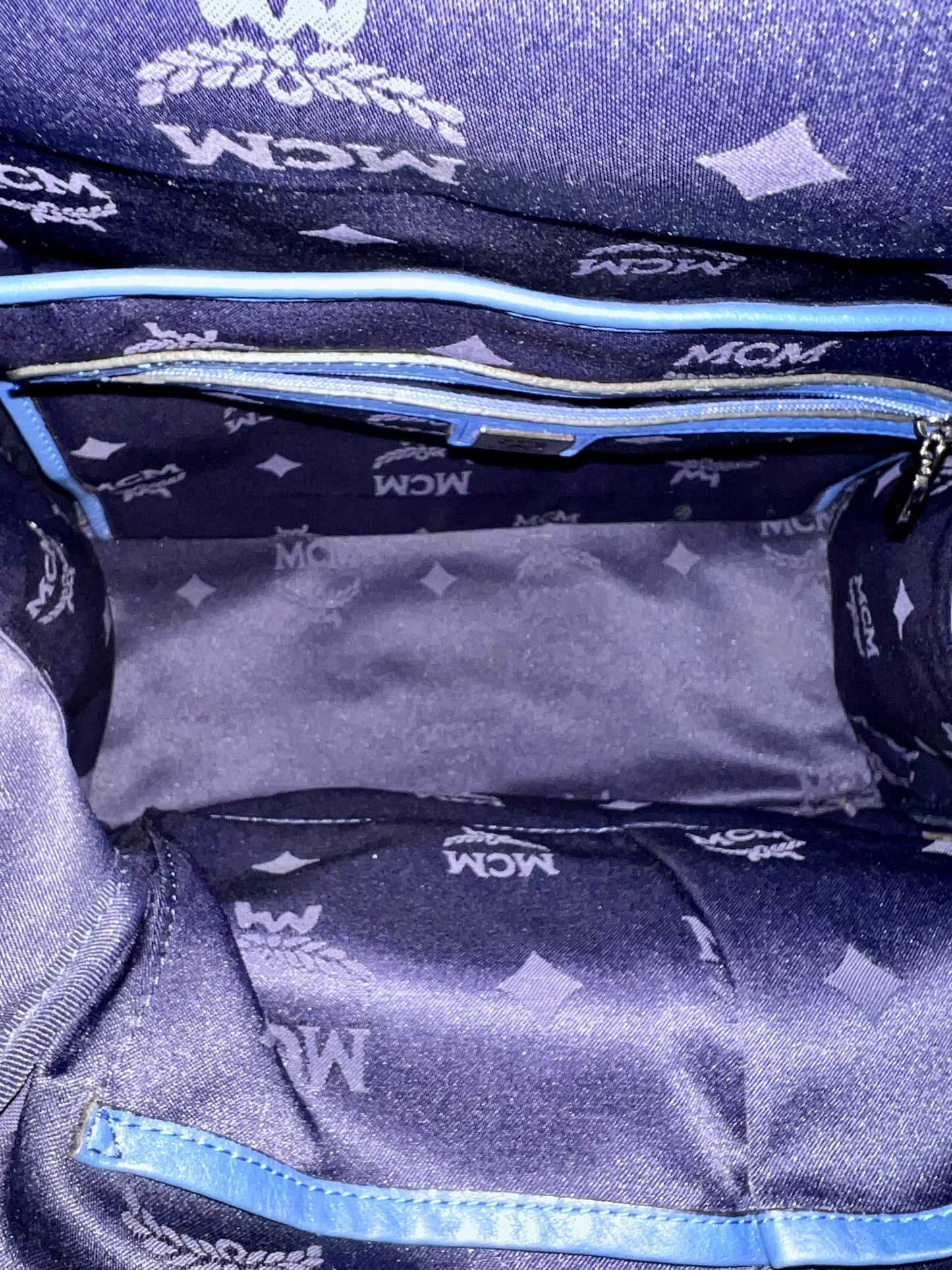 MCM BAGPACK LIMITED EDITION BLUE