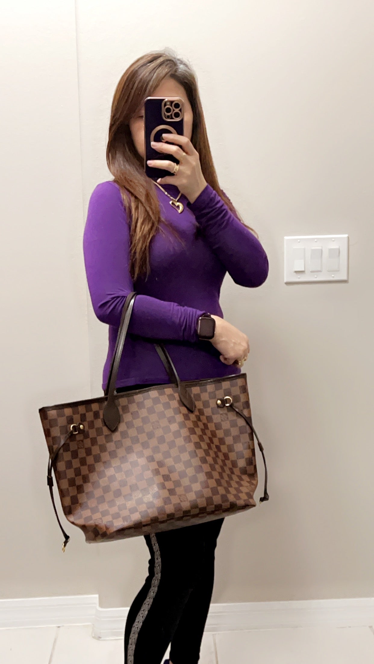 NEVERFULL MM DAMIER EBENE