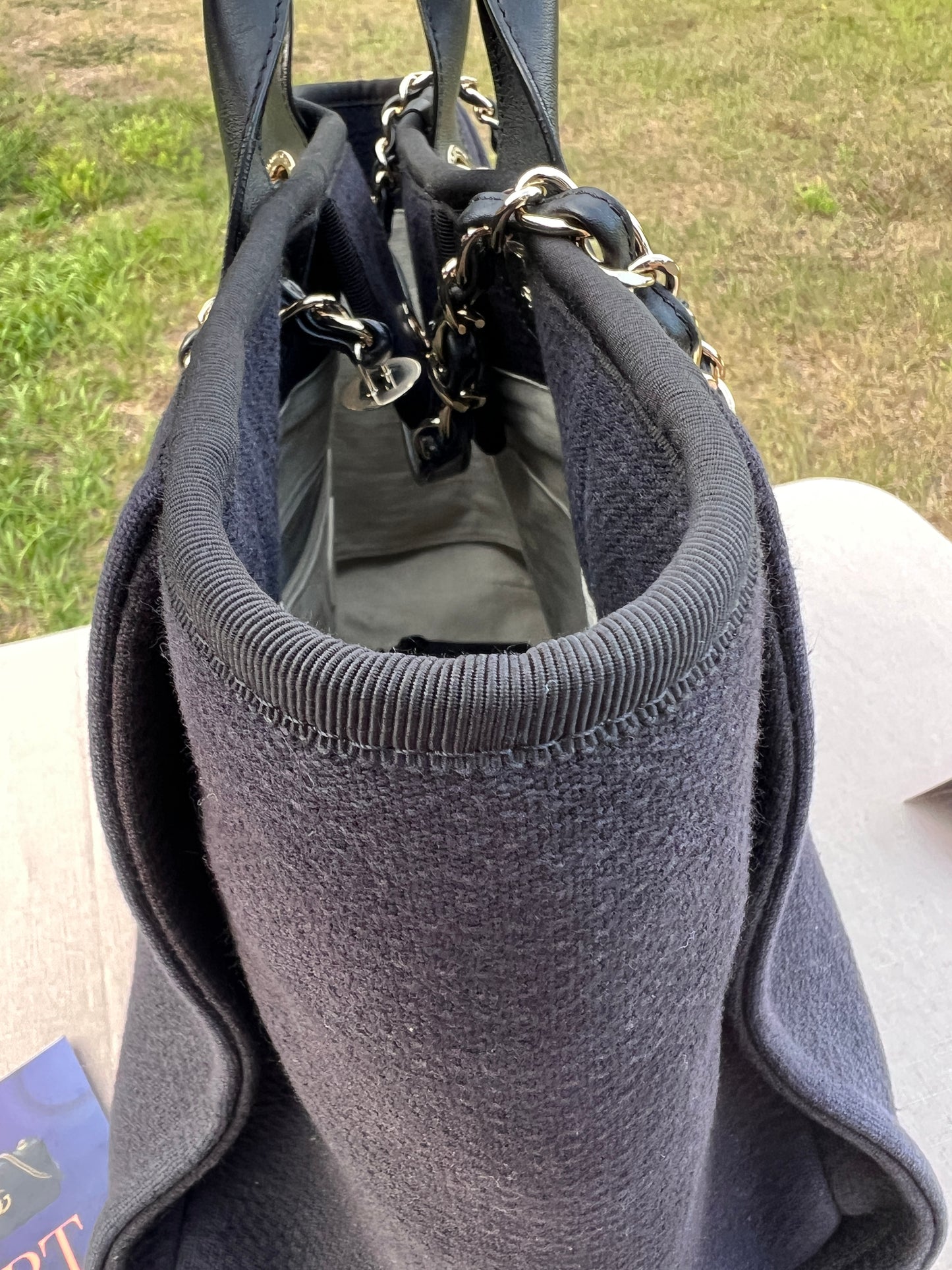 DEAUVILLE TOTE MEDIUM BLACK