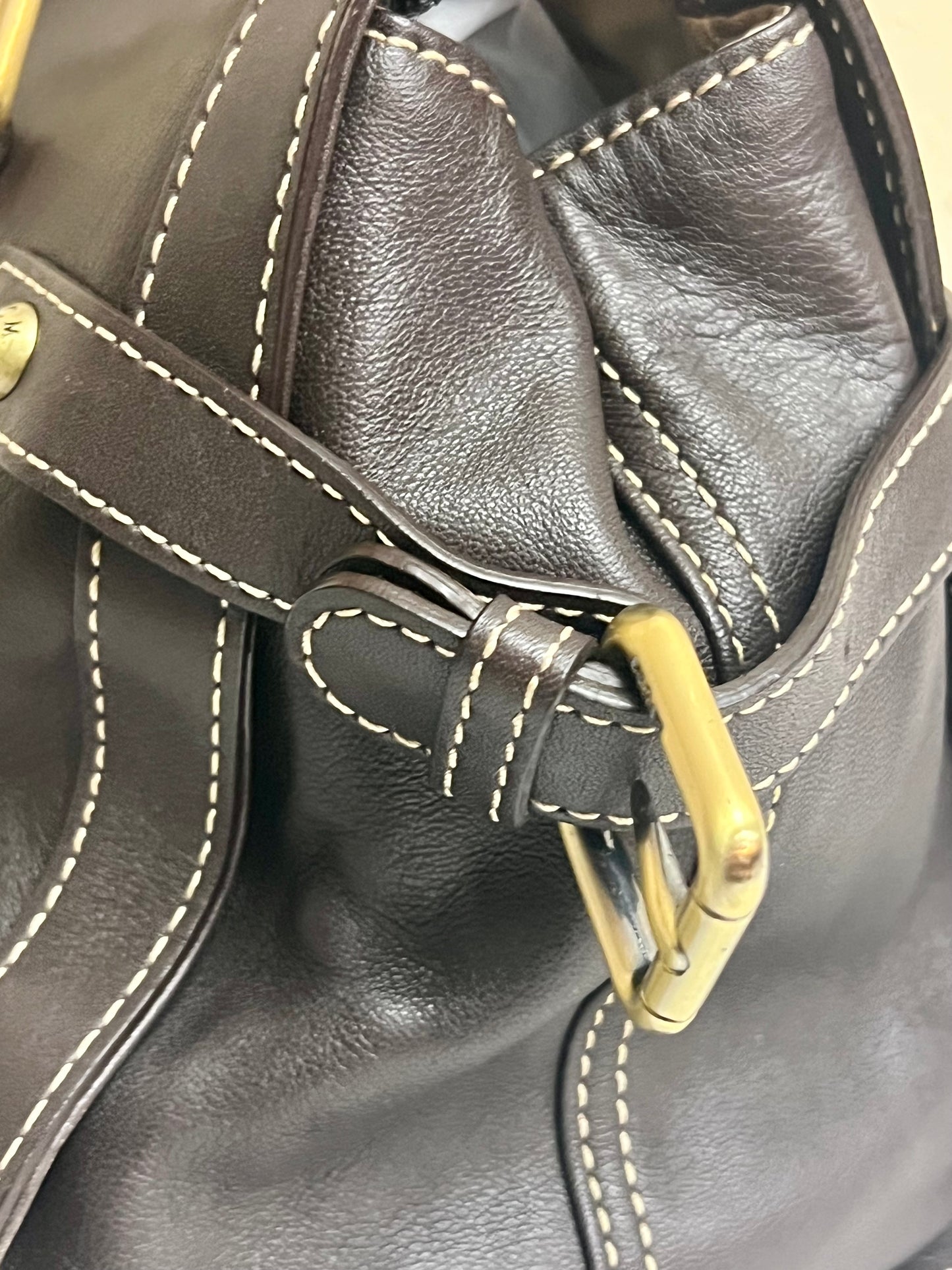 MCM CHOCO BROWN TOTE