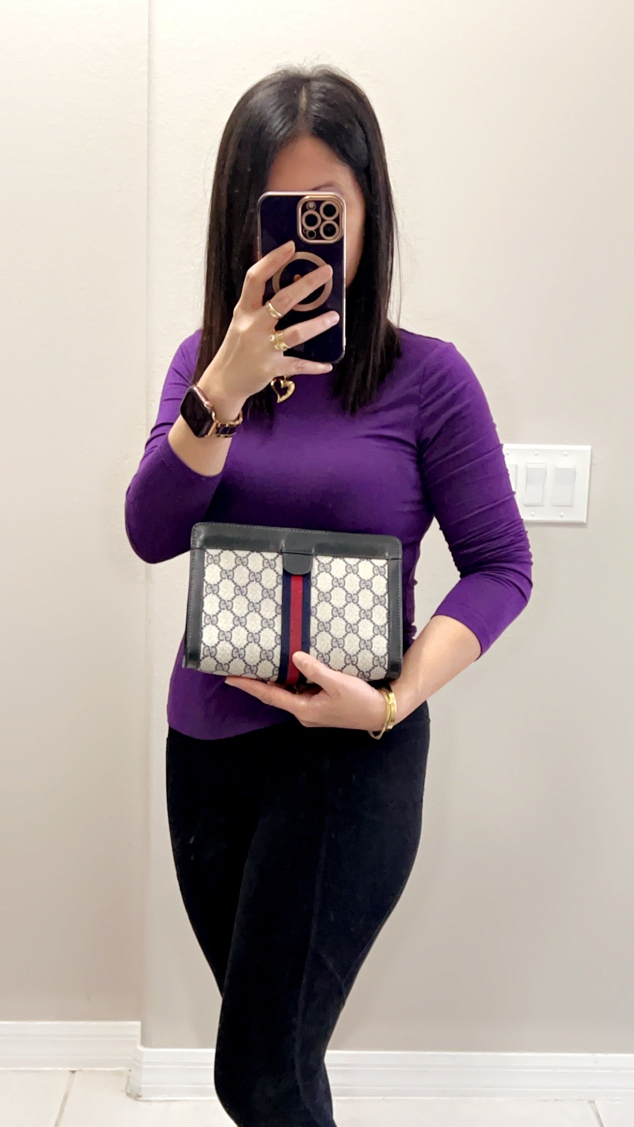 NAVY SHERRYLINE CLUTCH/BAG