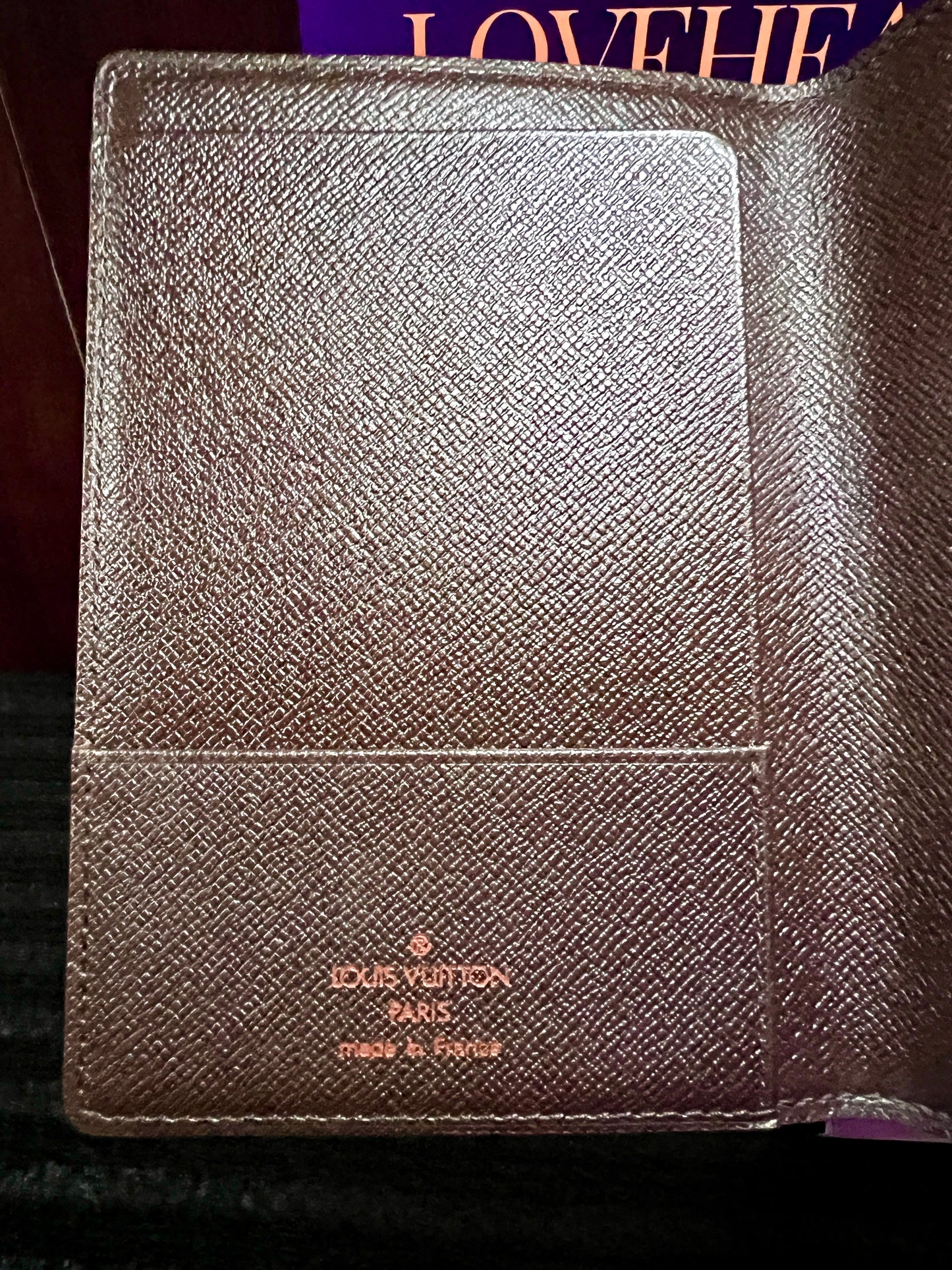PASSPORT HOLDER DAMIER