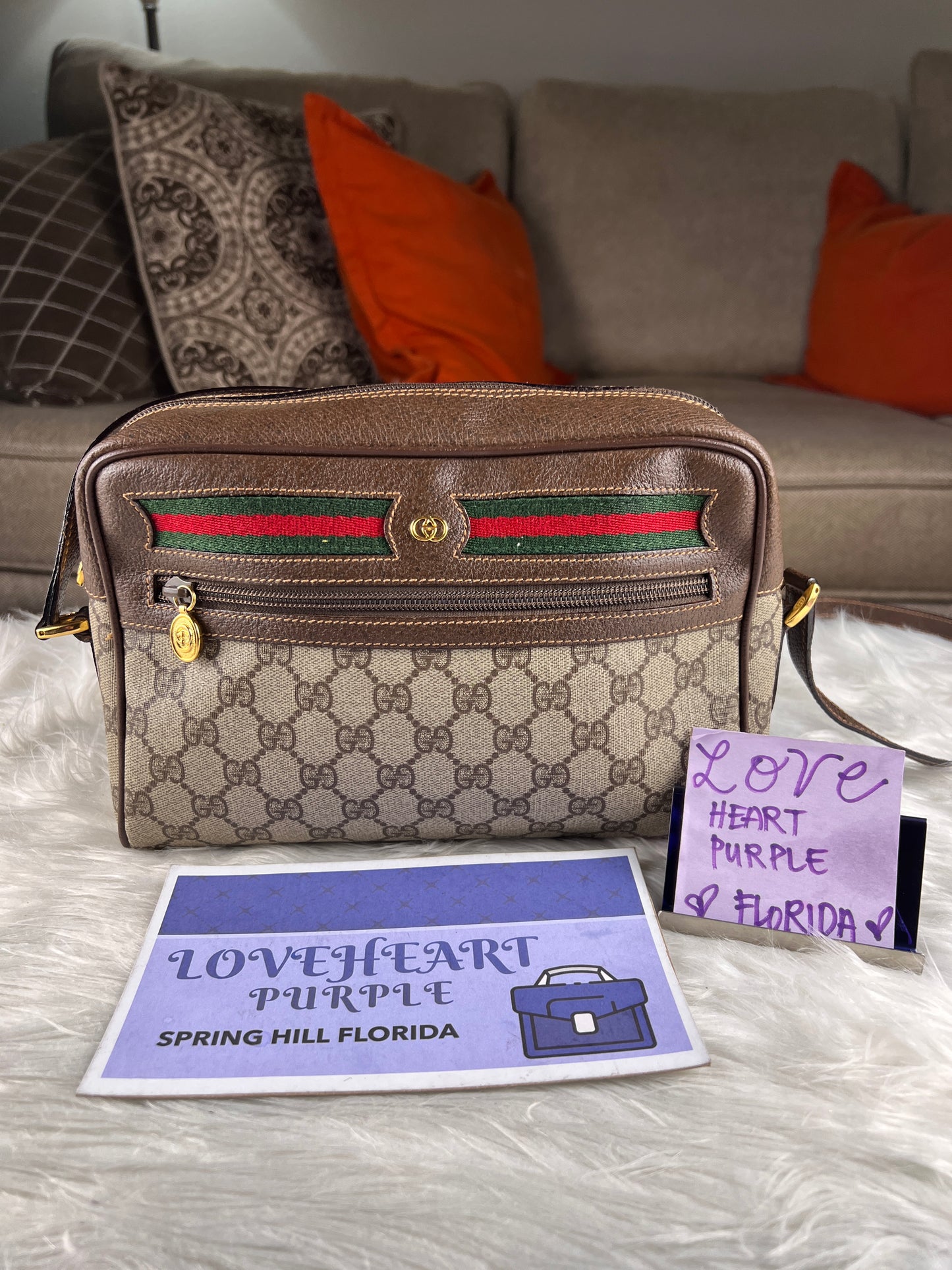 SHERRYLINE BROWN CROSSBODY BAG