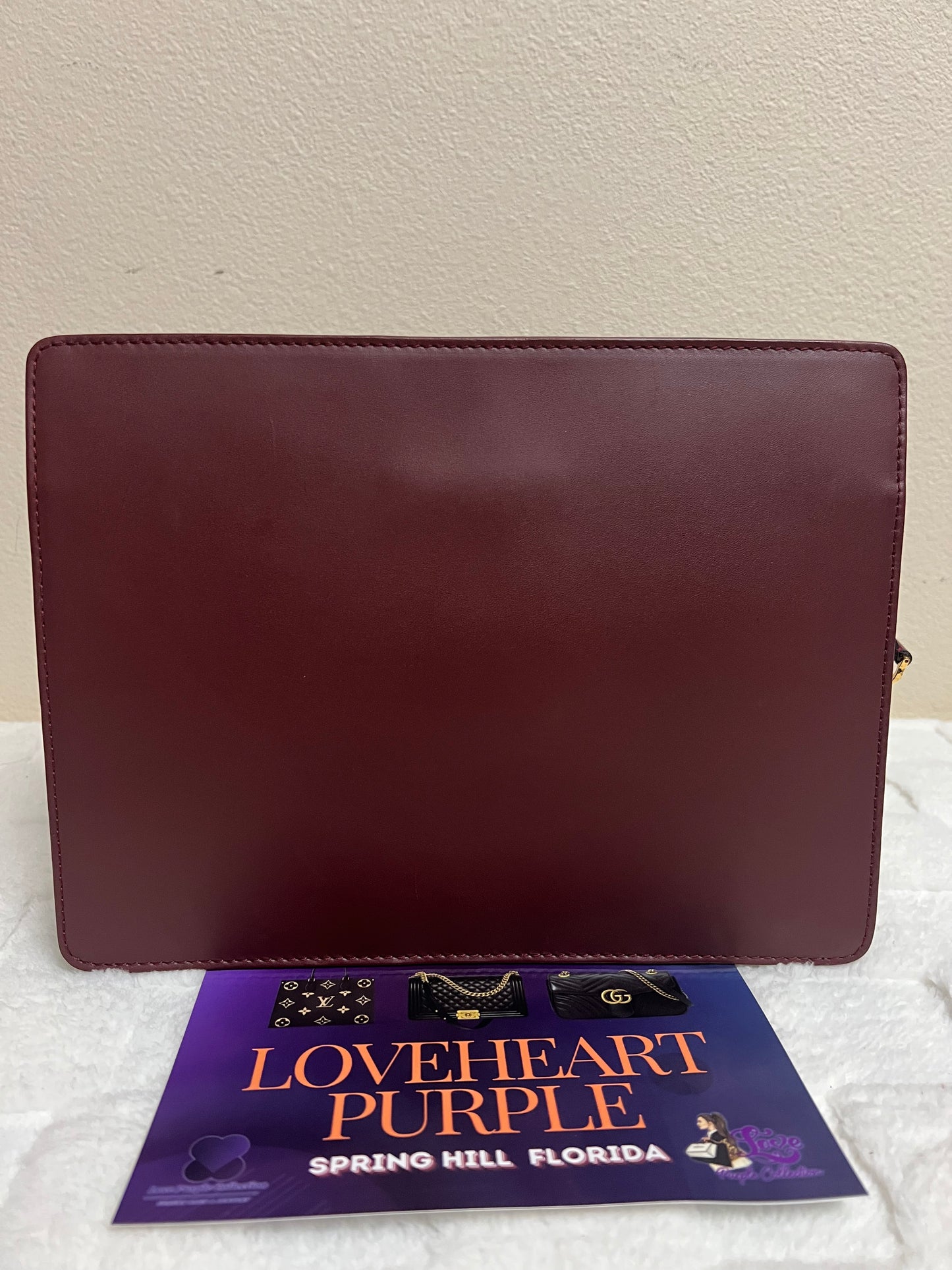 C_ A _ R _ T _ I _ E _ R CLUTCH MAROON