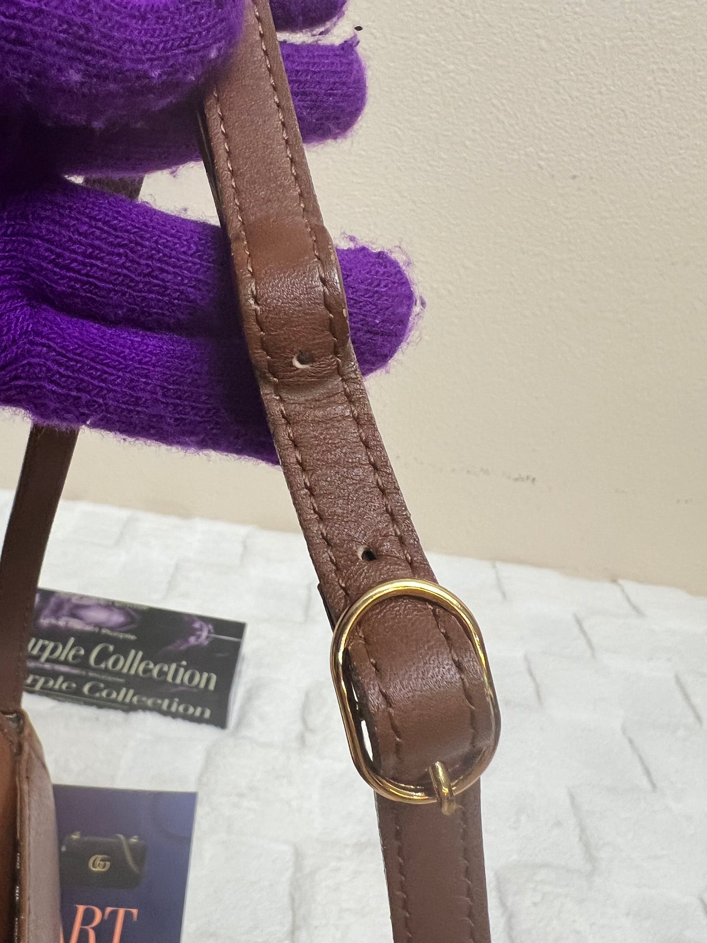 B _ B CROSSBODY BROWN