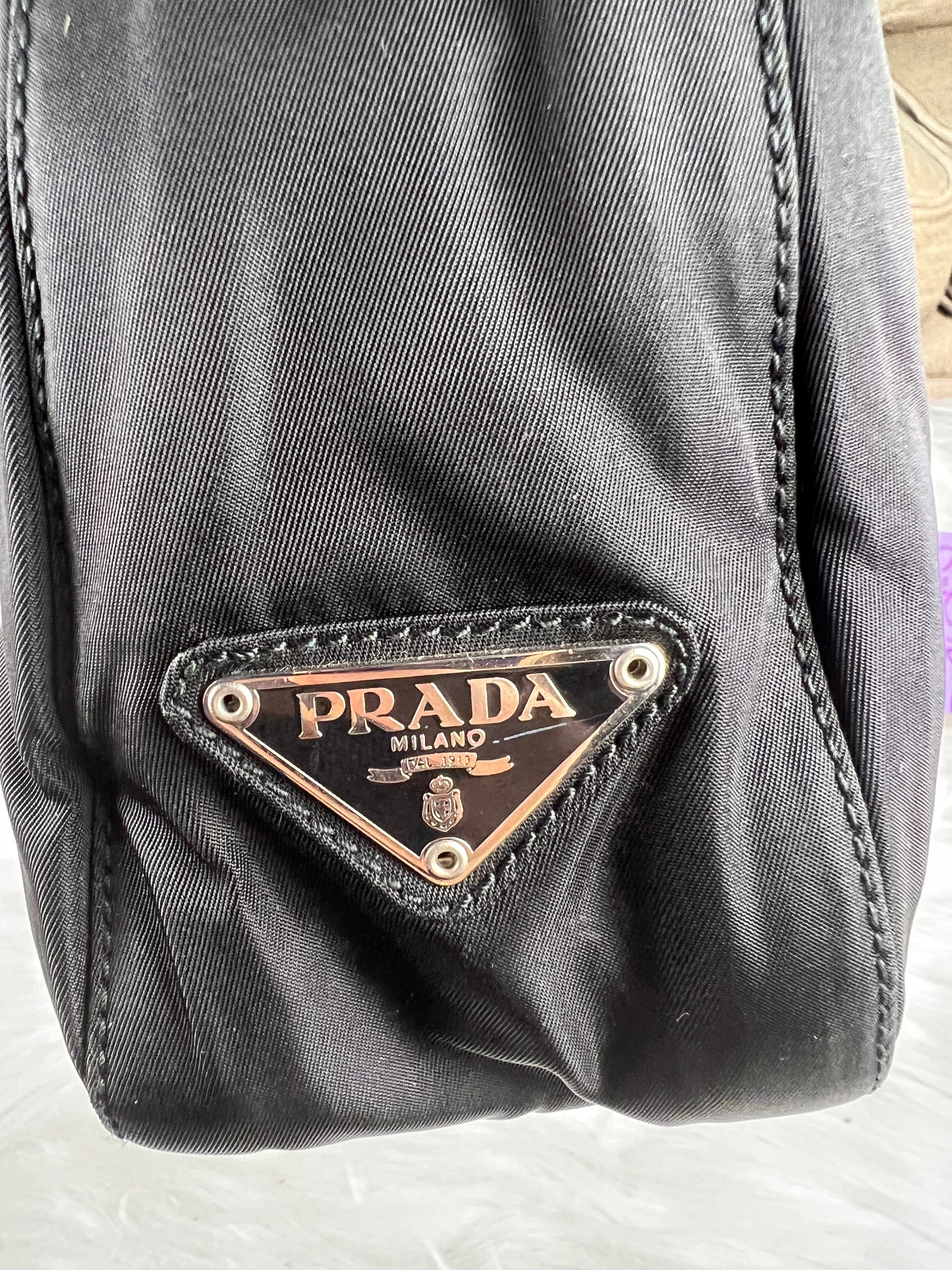 PRADA SHOULDER BAG BLACK