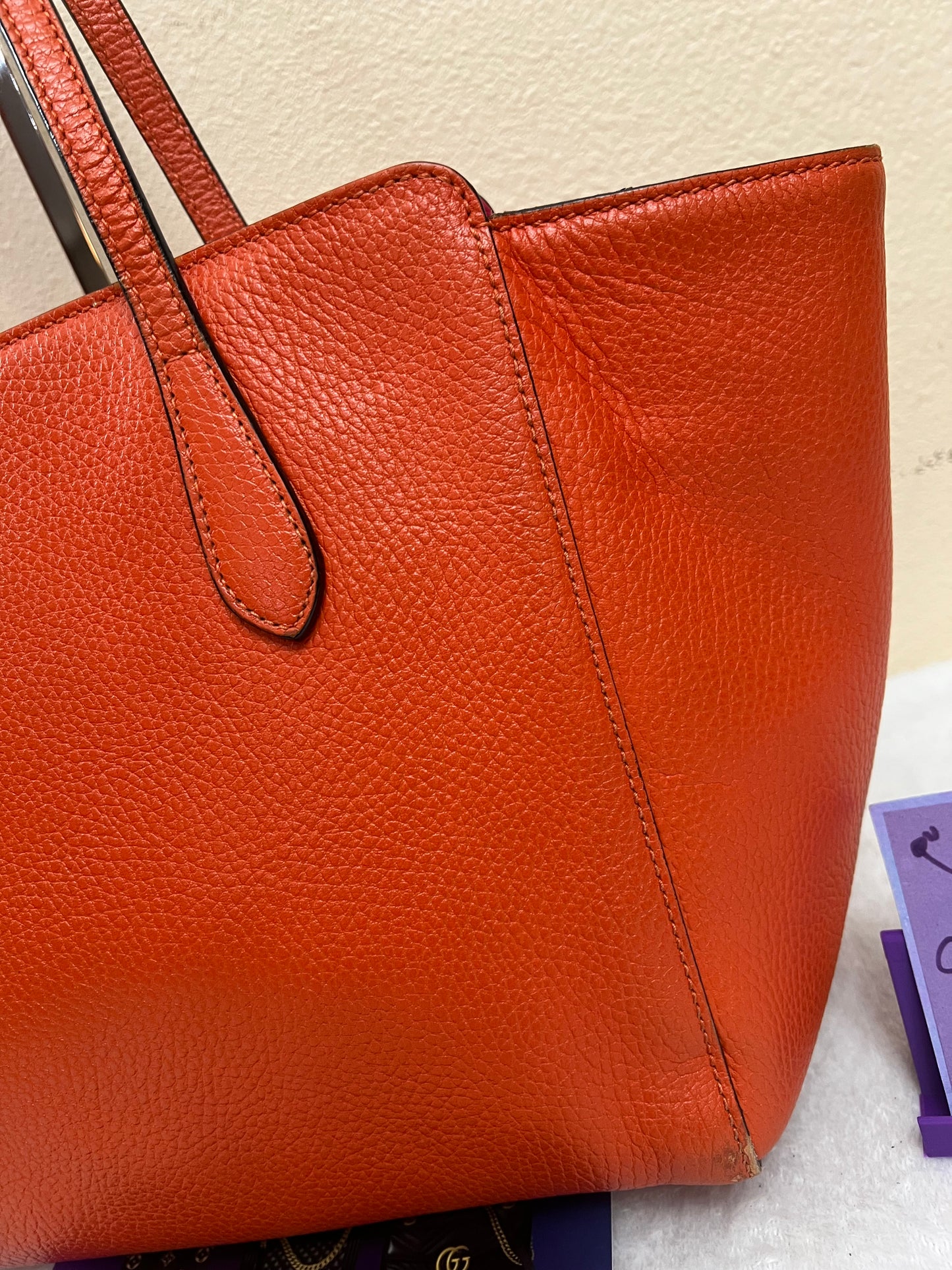 SWING TOTE BAG ORANGE