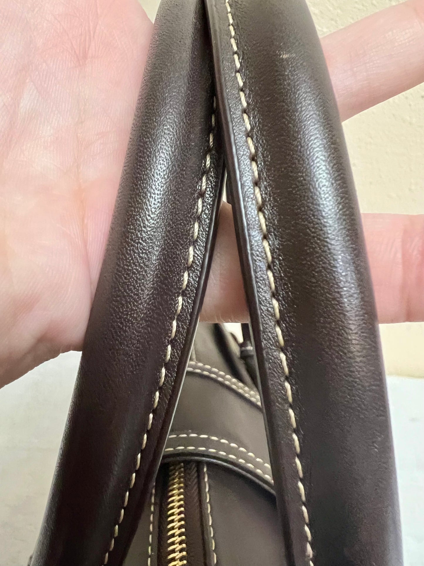 MCM CHOCO BROWN TOTE