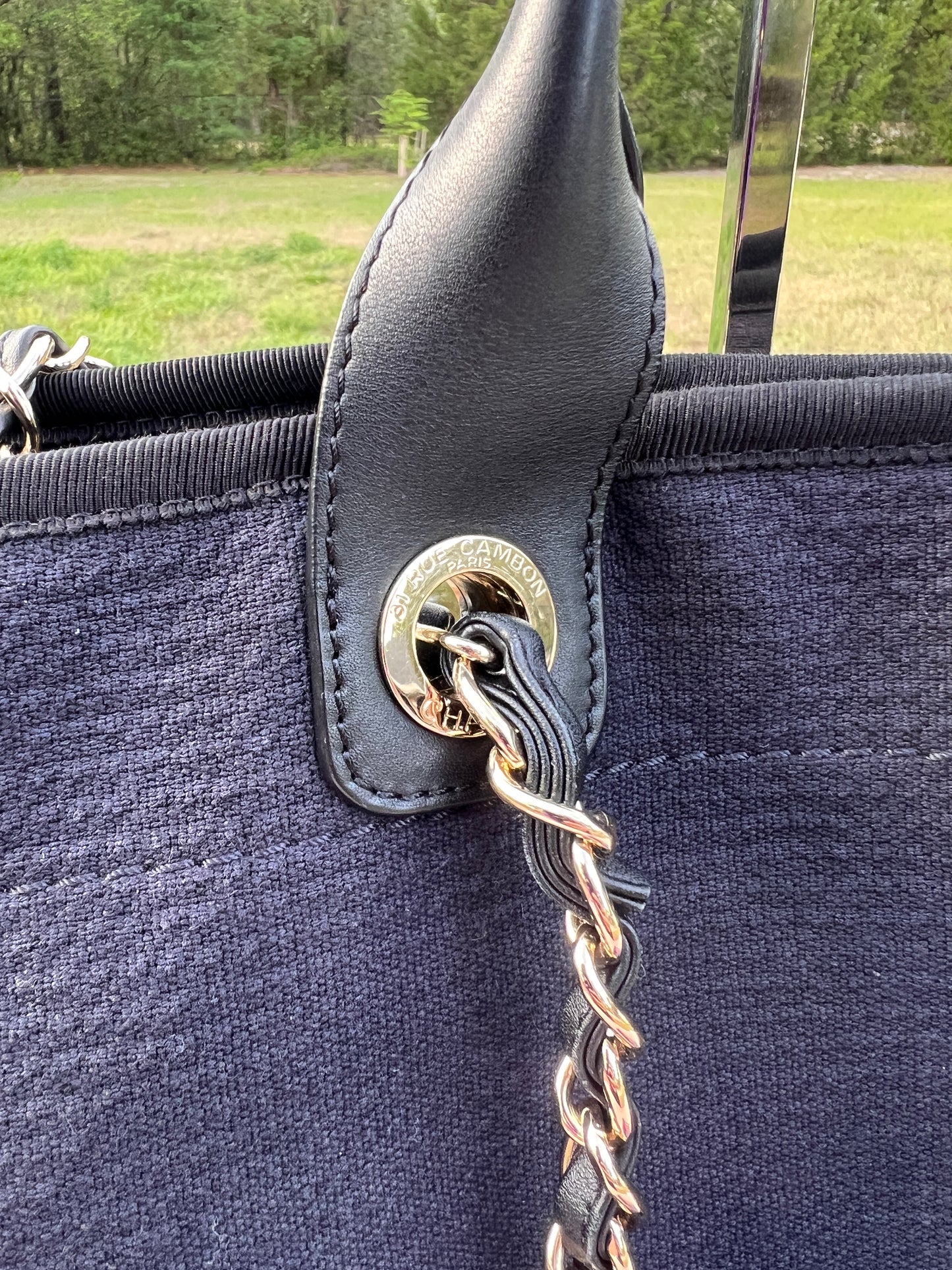 DEAUVILLE TOTE MEDIUM BLACK