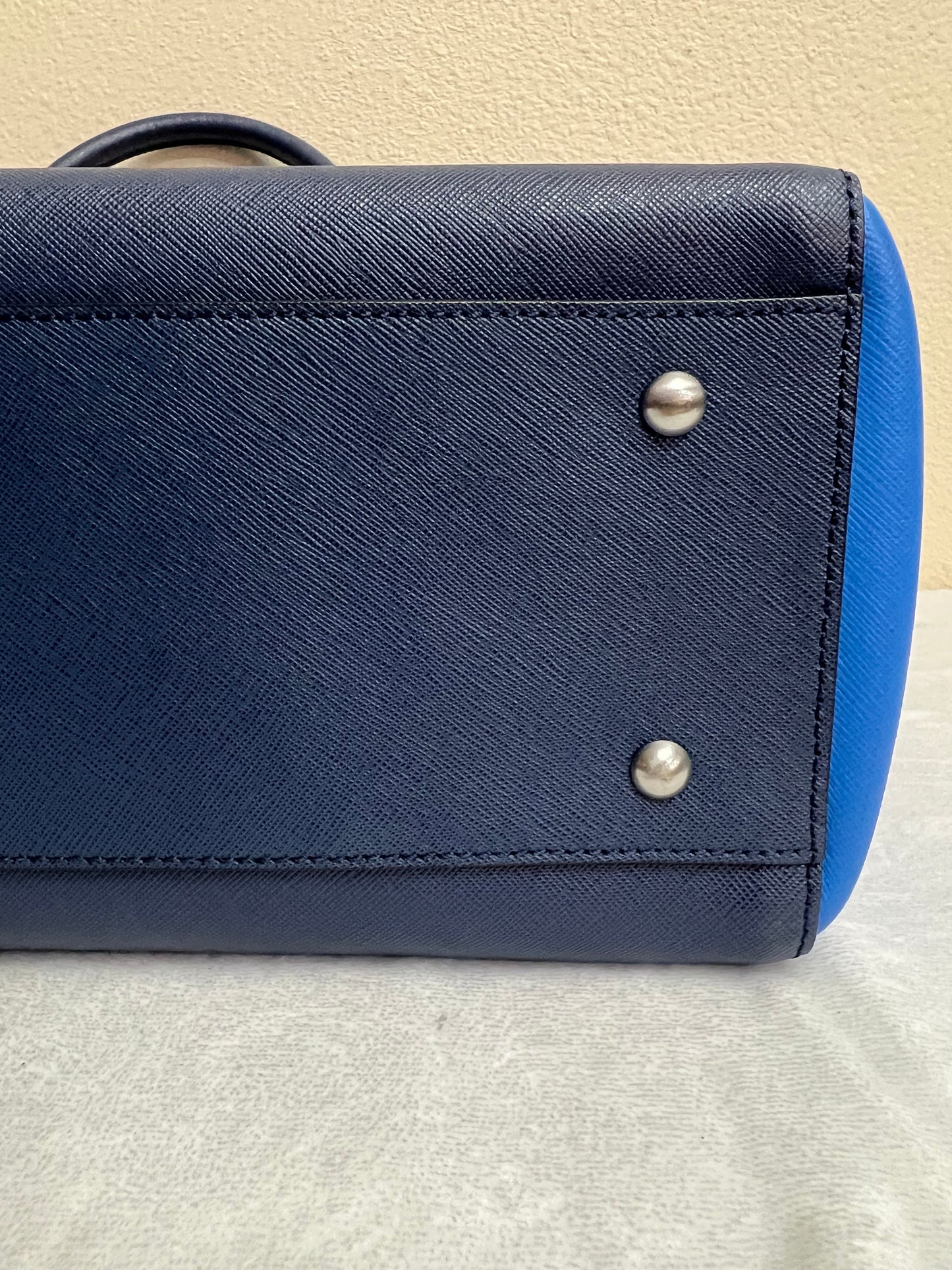 MCM SAFFIANO BLUE
