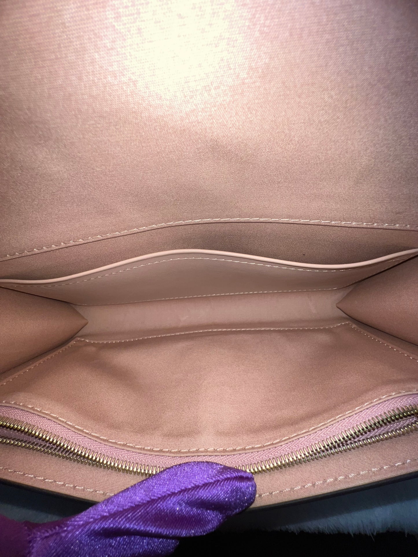 LOUISE CLUTCH VERNIS YELLOW