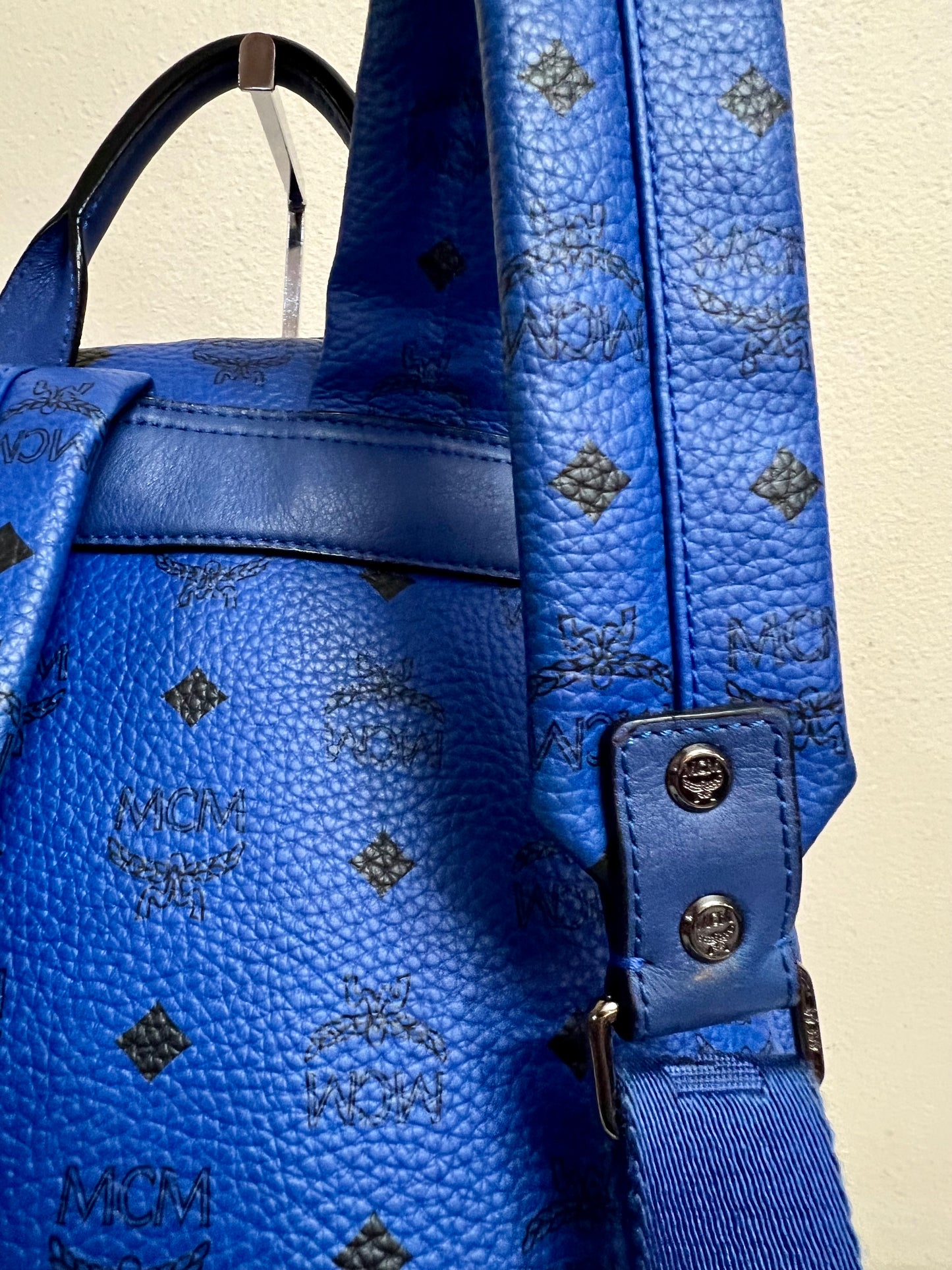 MCM BAGPACK LIMITED EDITION BLUE