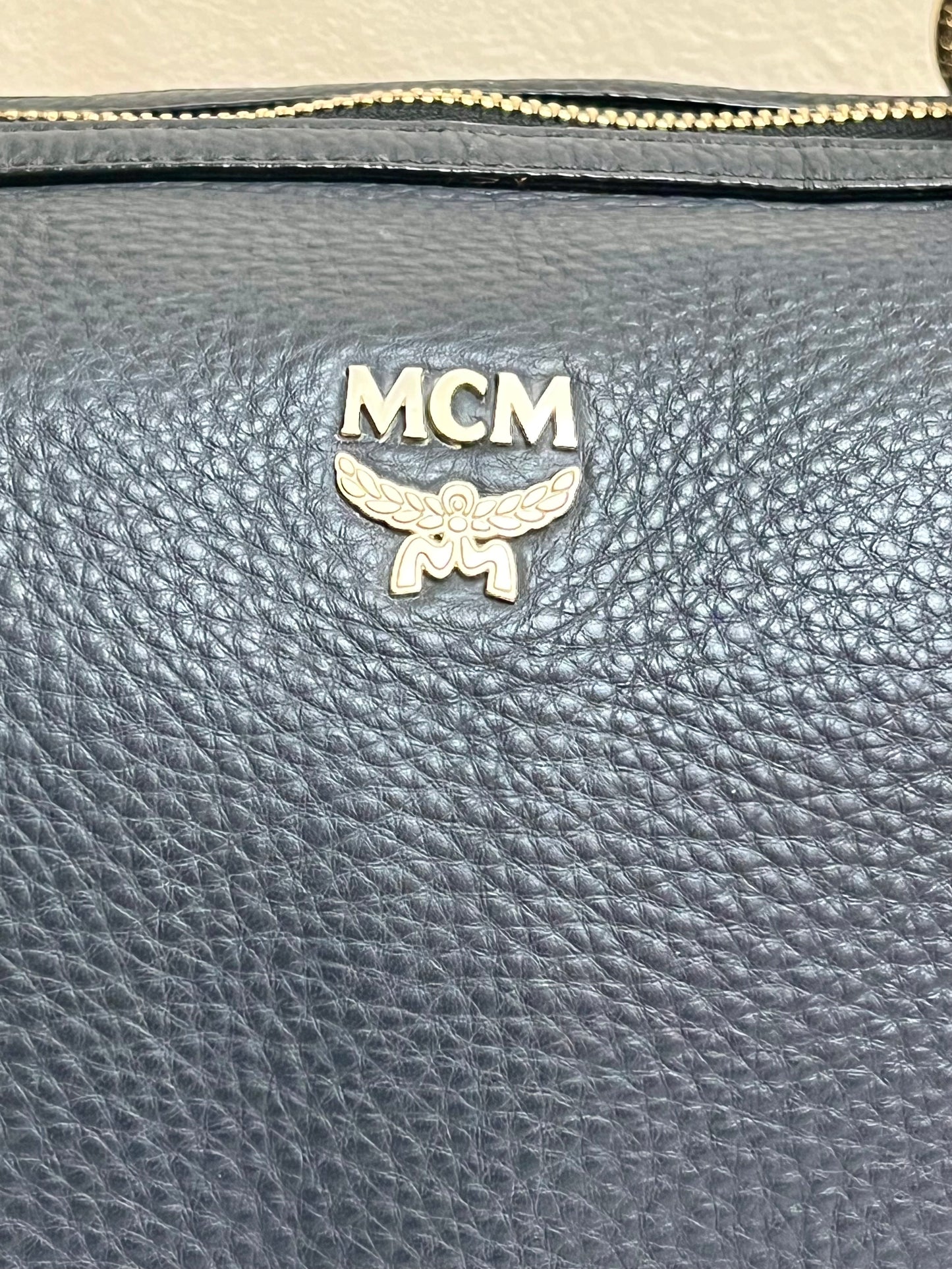 MCM BOSTON SOFT LEATHER