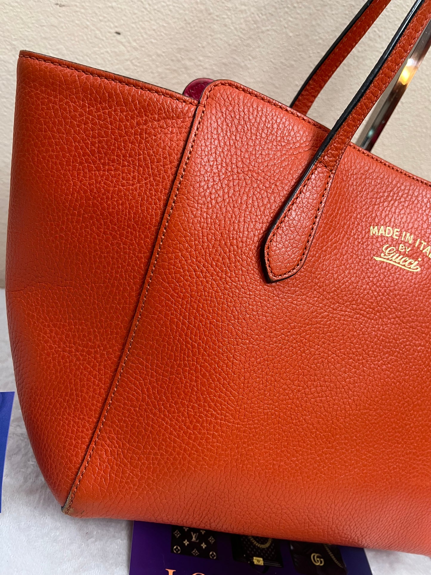 SWING TOTE BAG ORANGE
