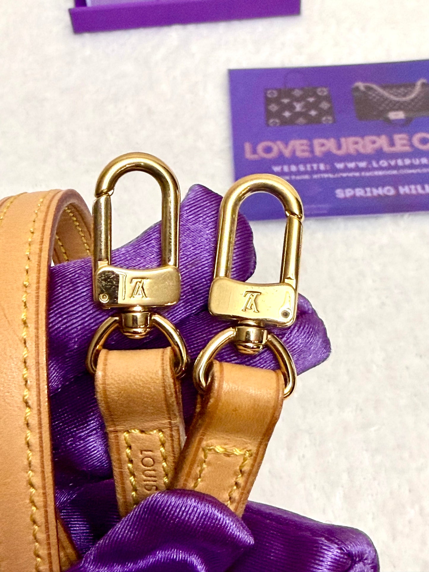 VACHETTA STRAP LOUIS VUITTON