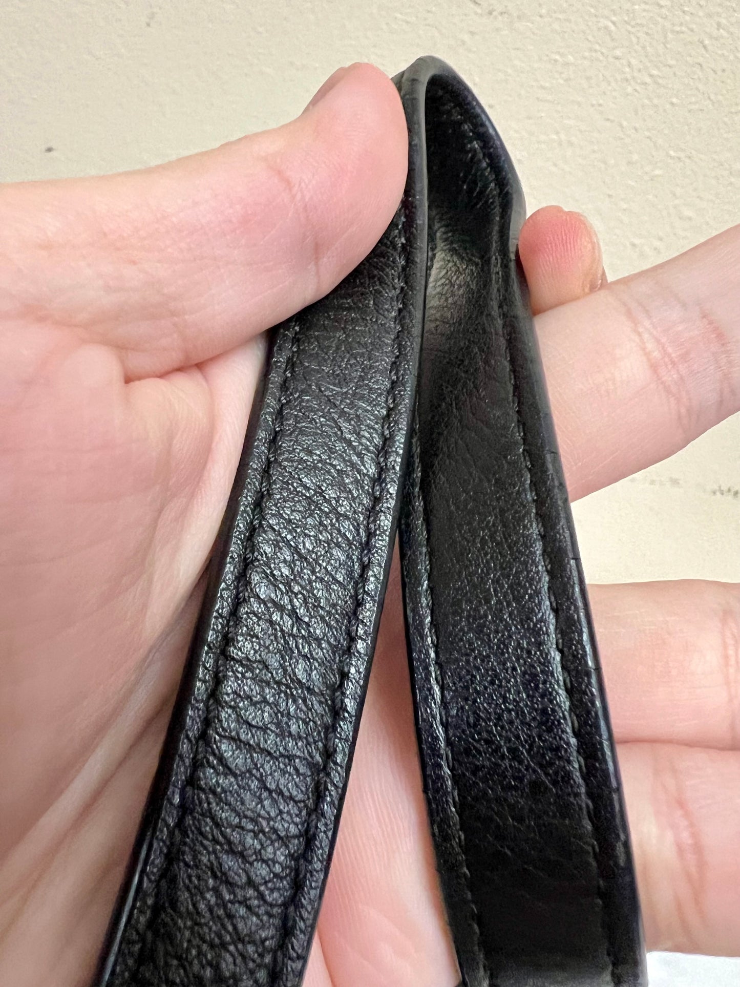 MCM EMBOSSED BLACK 2WAY