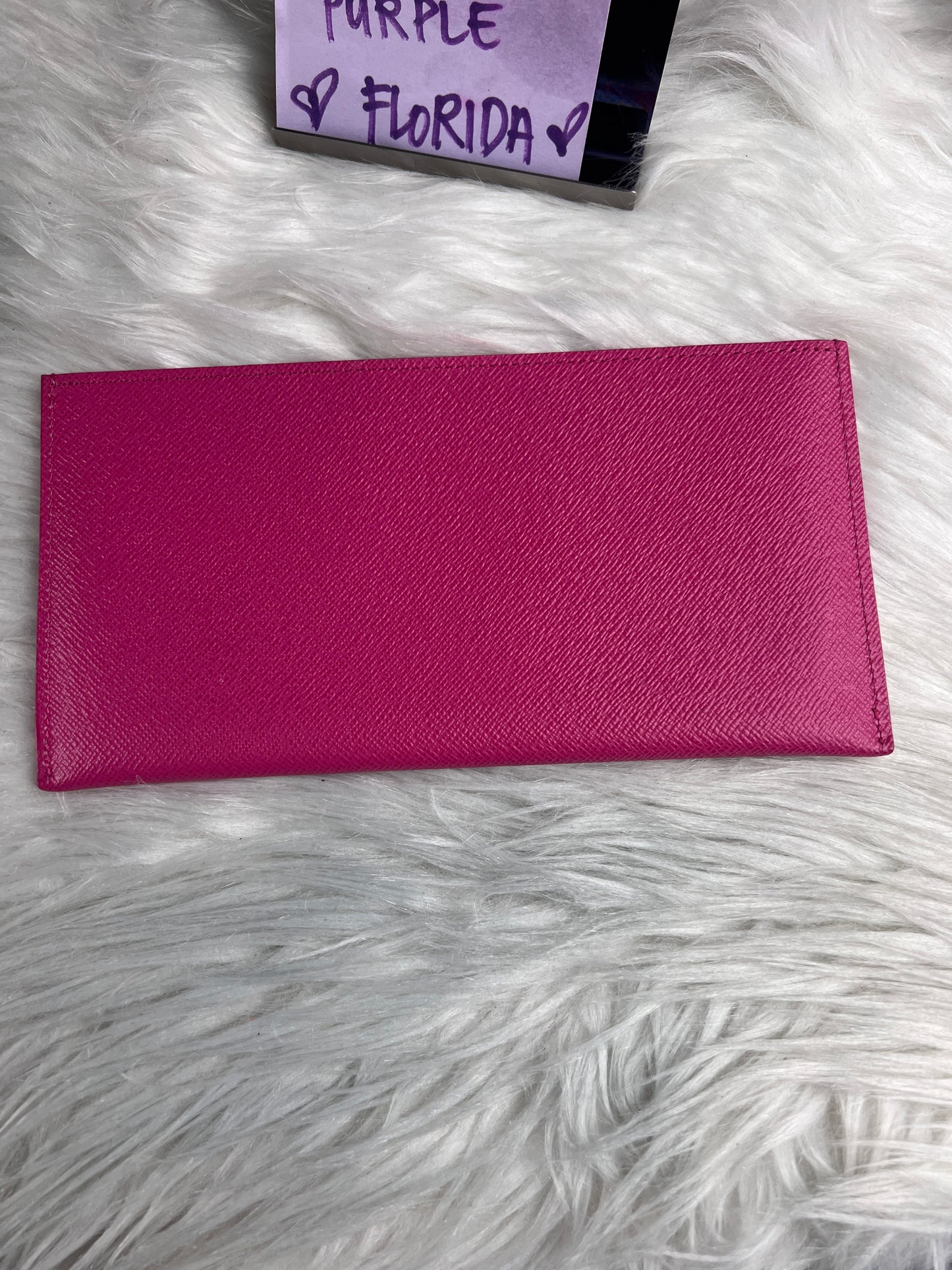 FELICIE POCHETTE EPI BLACK/PINK