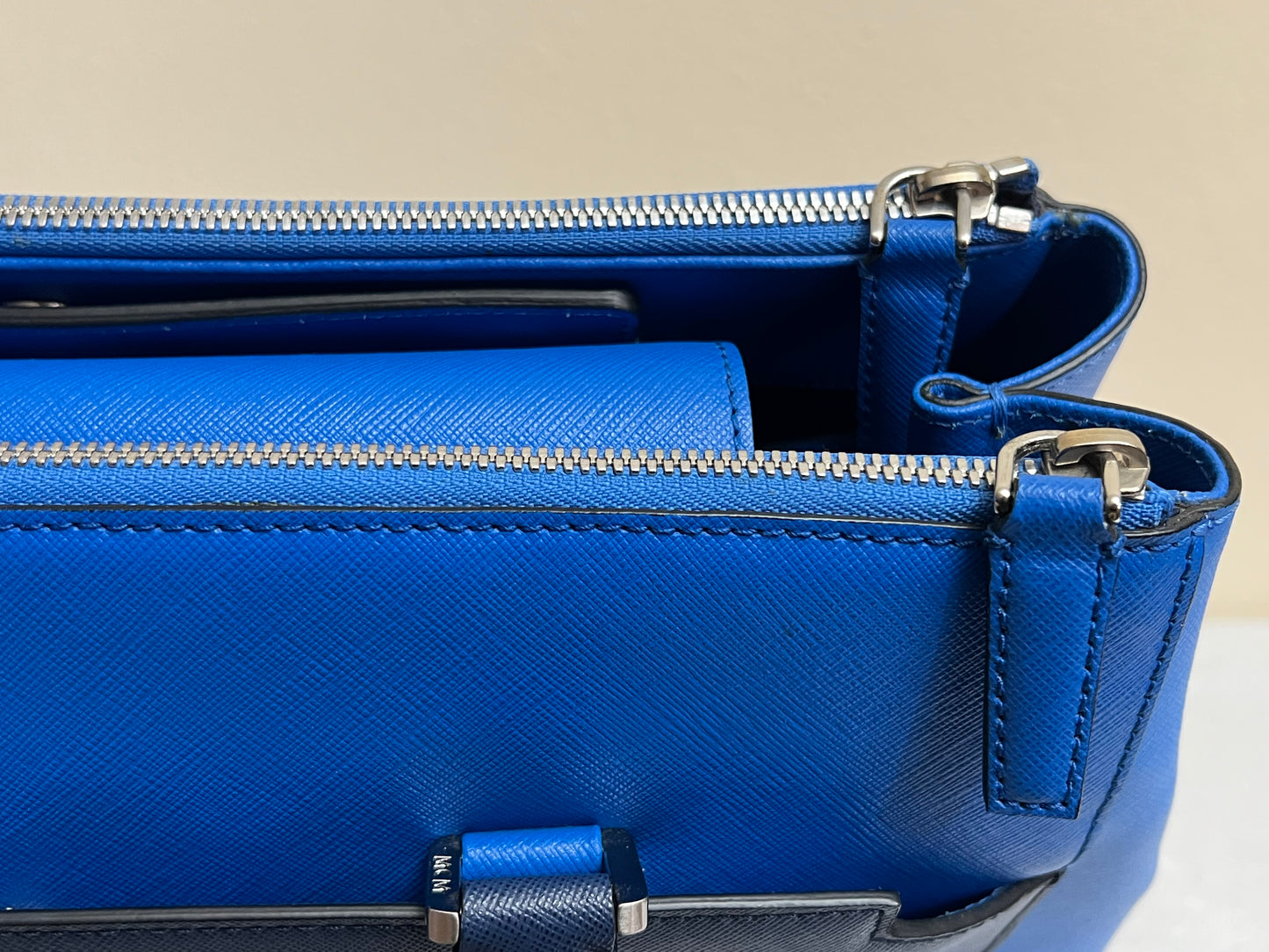 MCM SAFFIANO BLUE