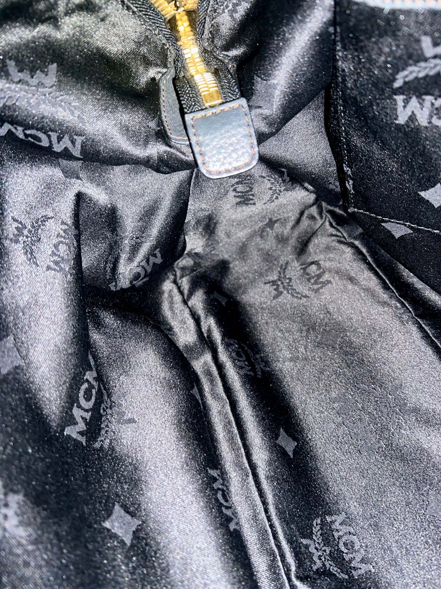 MCM BOSTON SOFT LEATHER