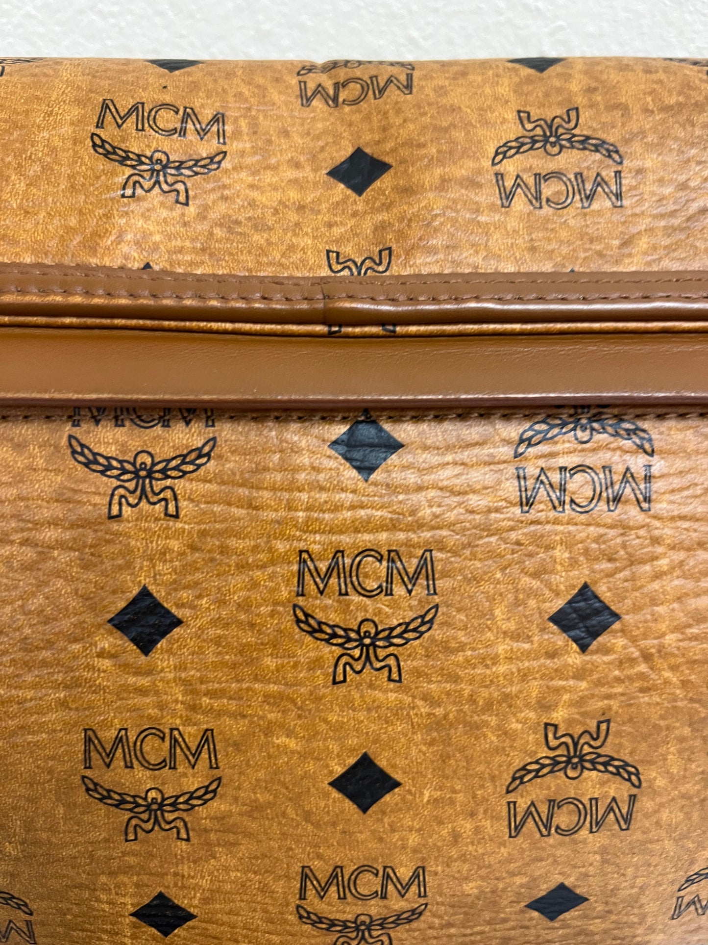 MCM COGNAC CROSSBODY
