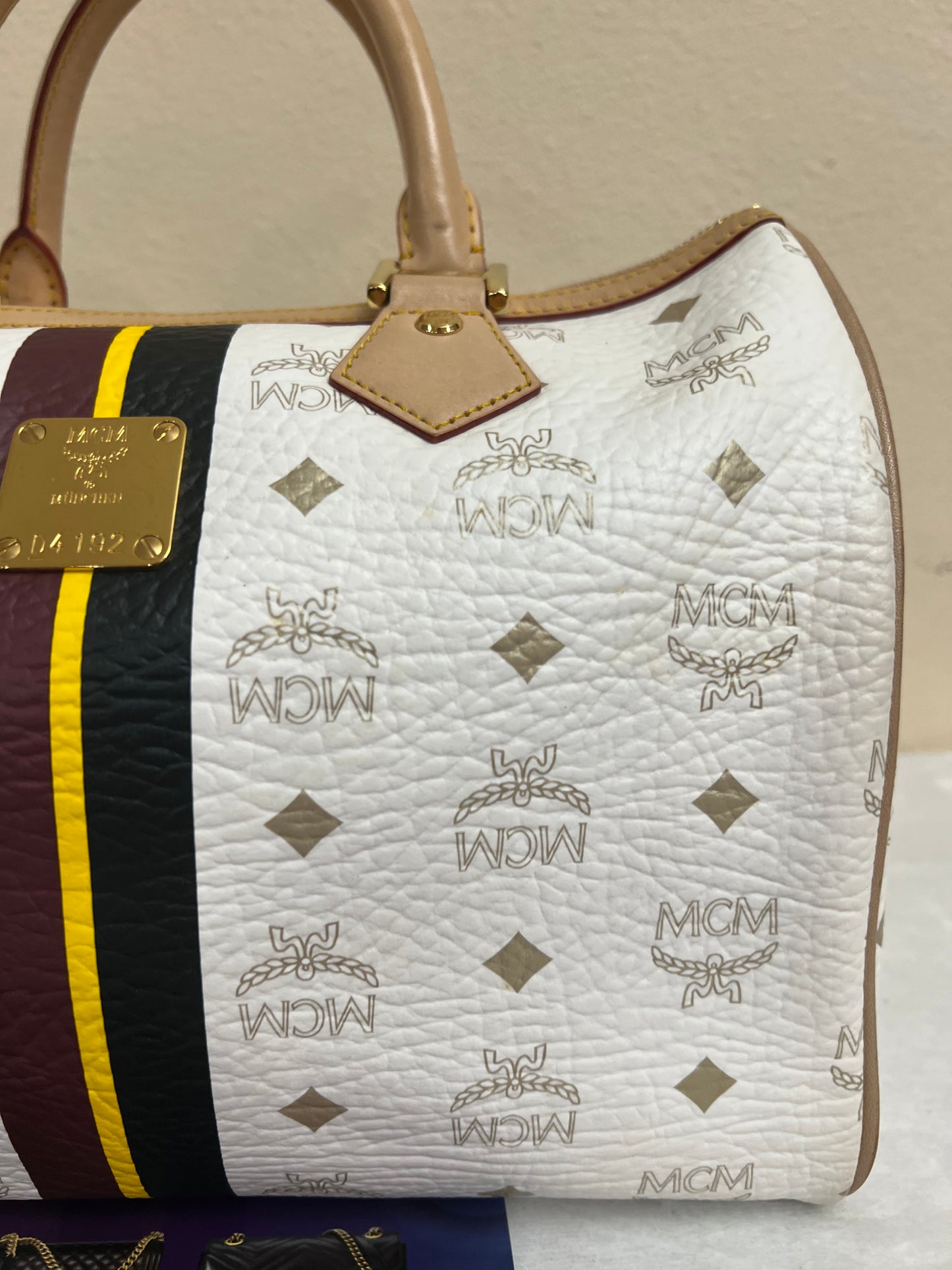 MCM BOSTON WHITE 30