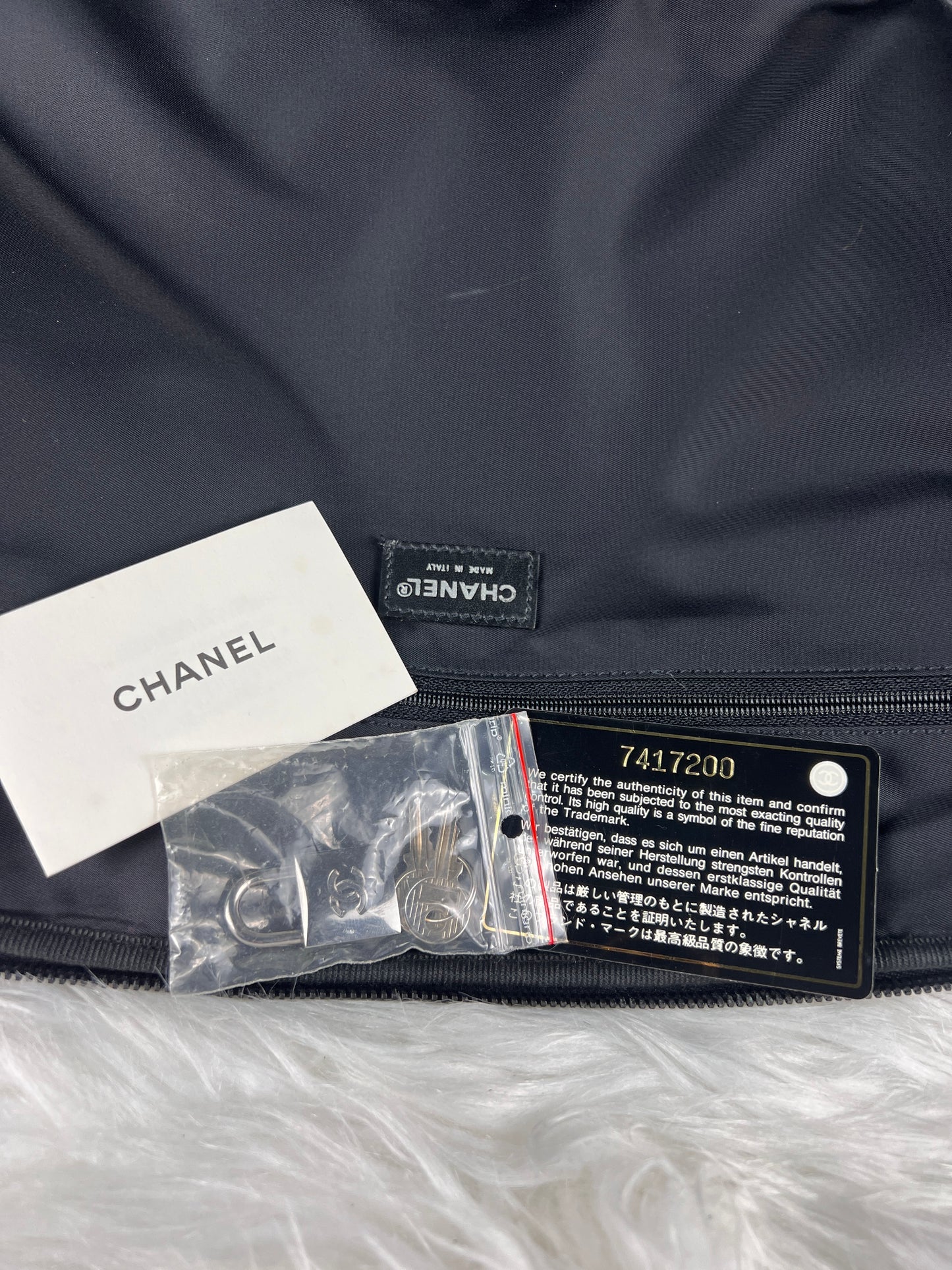 CHANEL TRAVEL LINE BUSINESS BAG