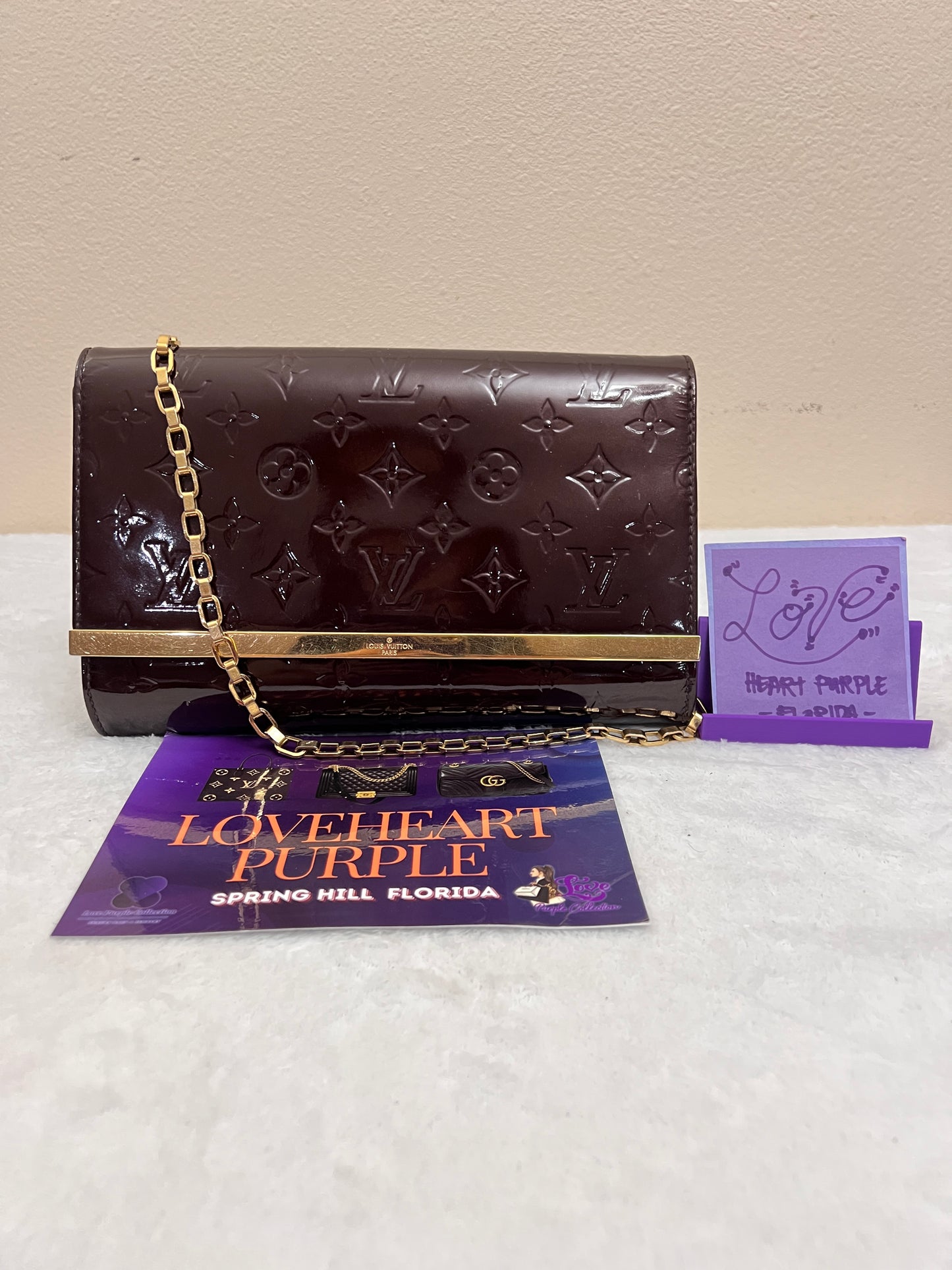 ANA CLUTCH PURPLE
