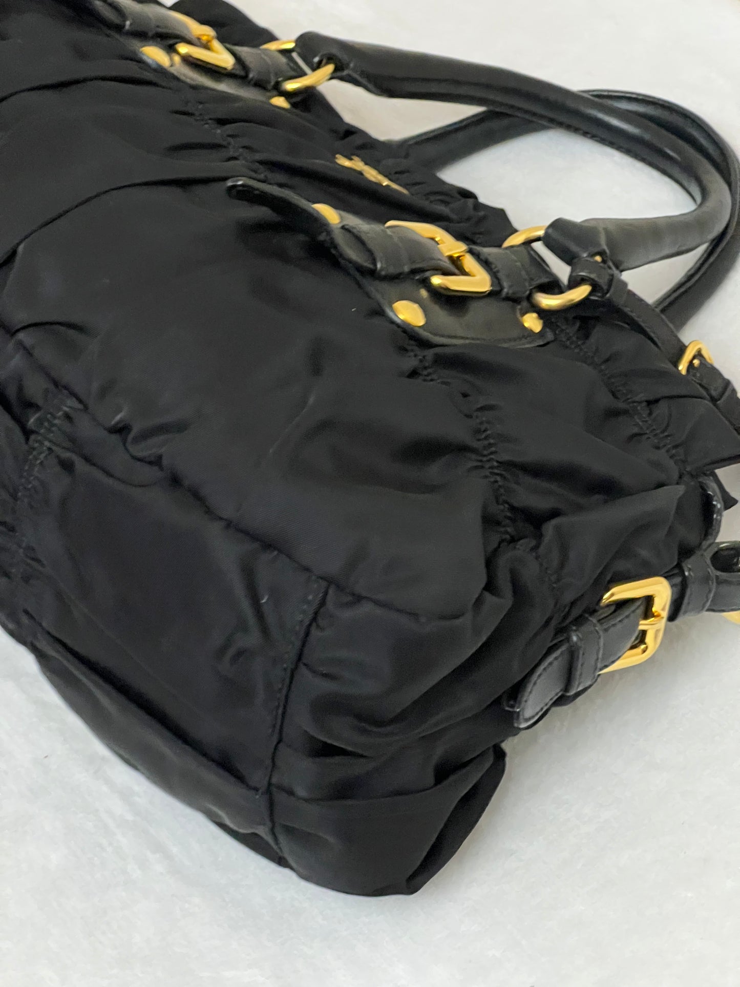 TESSUTO 2 WAY BAG BLACK
