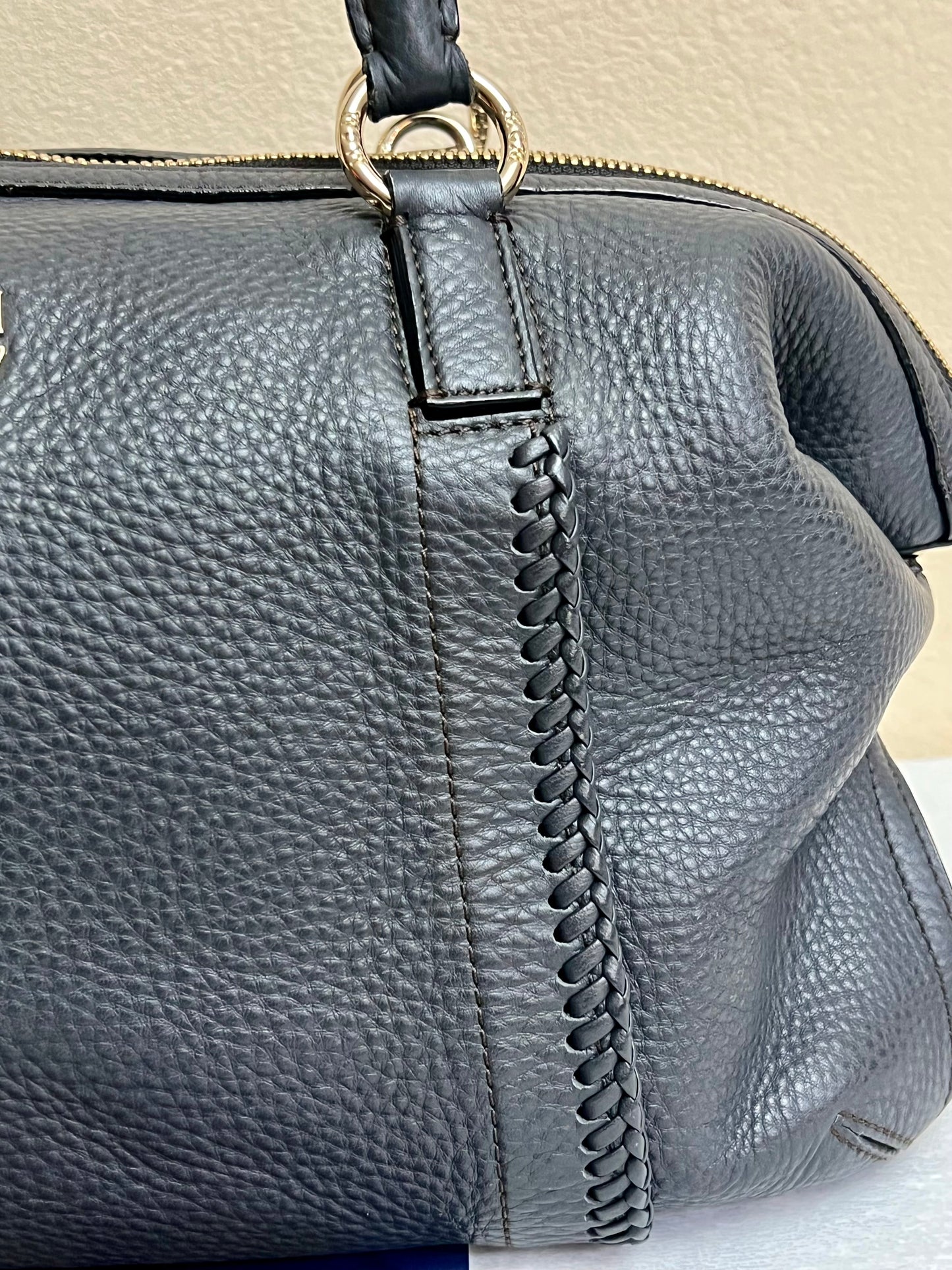 MCM BOSTON SOFT LEATHER