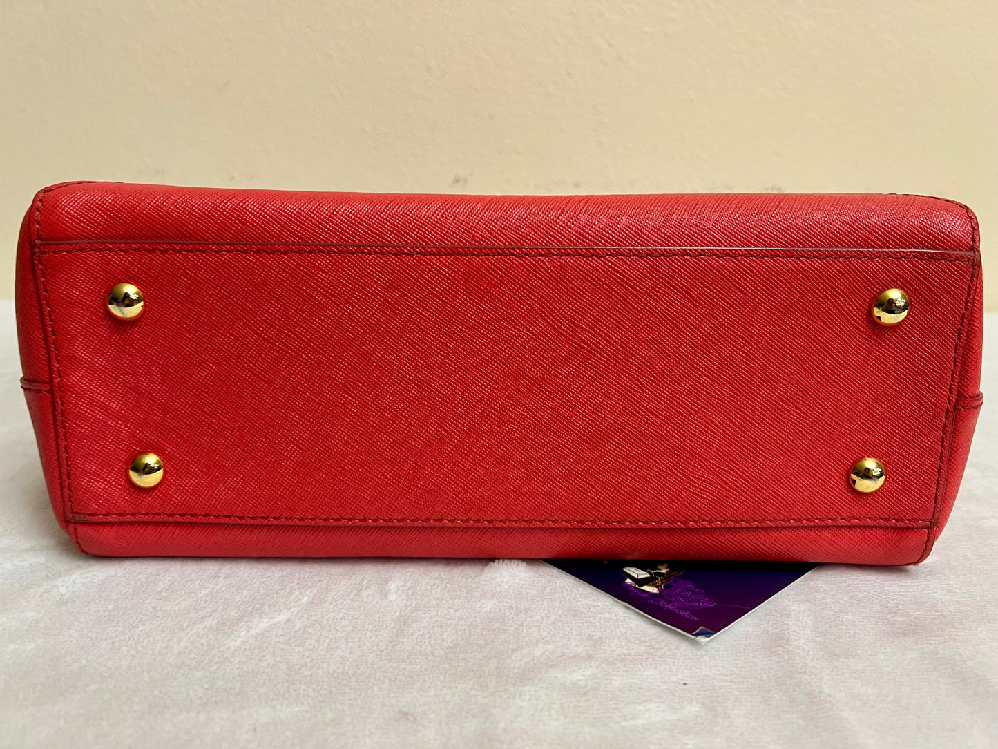 MCM SAFFIANO RED