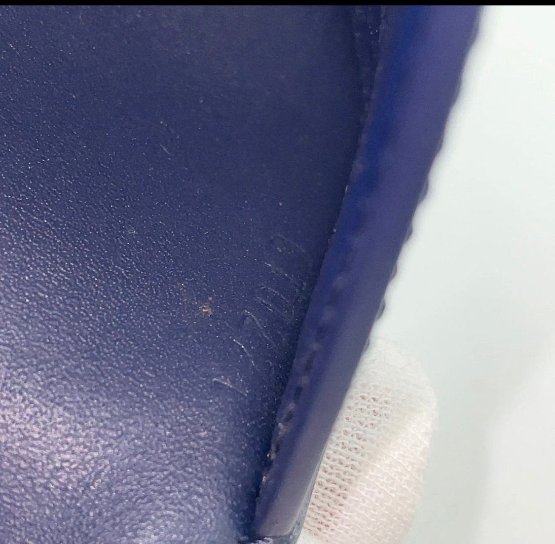 POCKET ORGANIZER BLUE WATERCOLOR