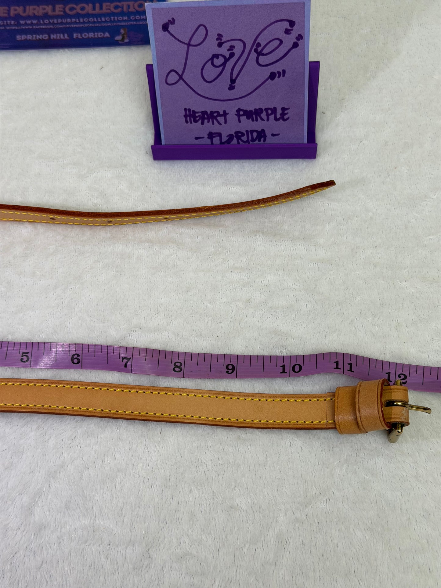 VACHETTA STRAP LOUIS VUITTON