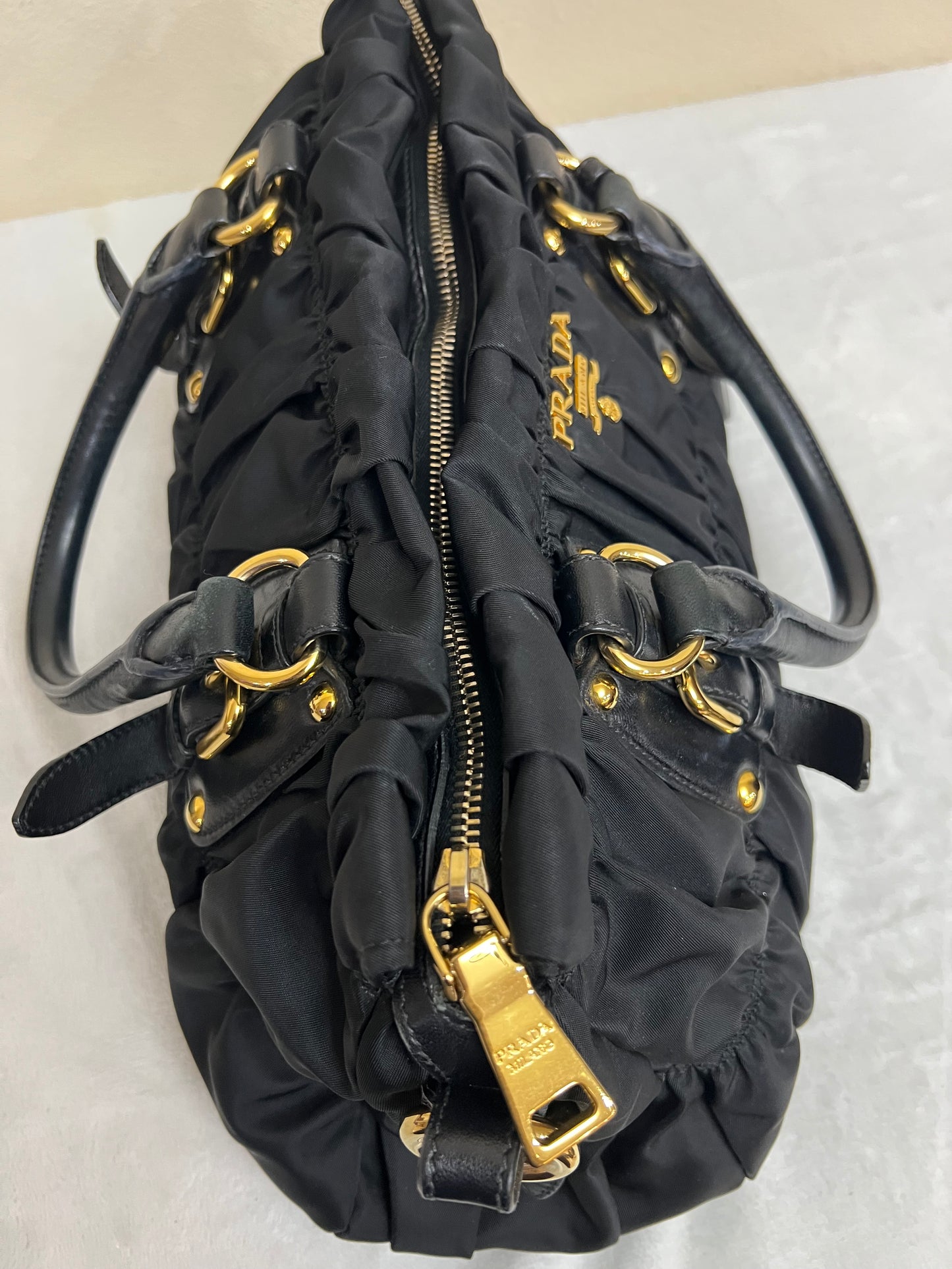TESSUTO 2 WAY BAG BLACK