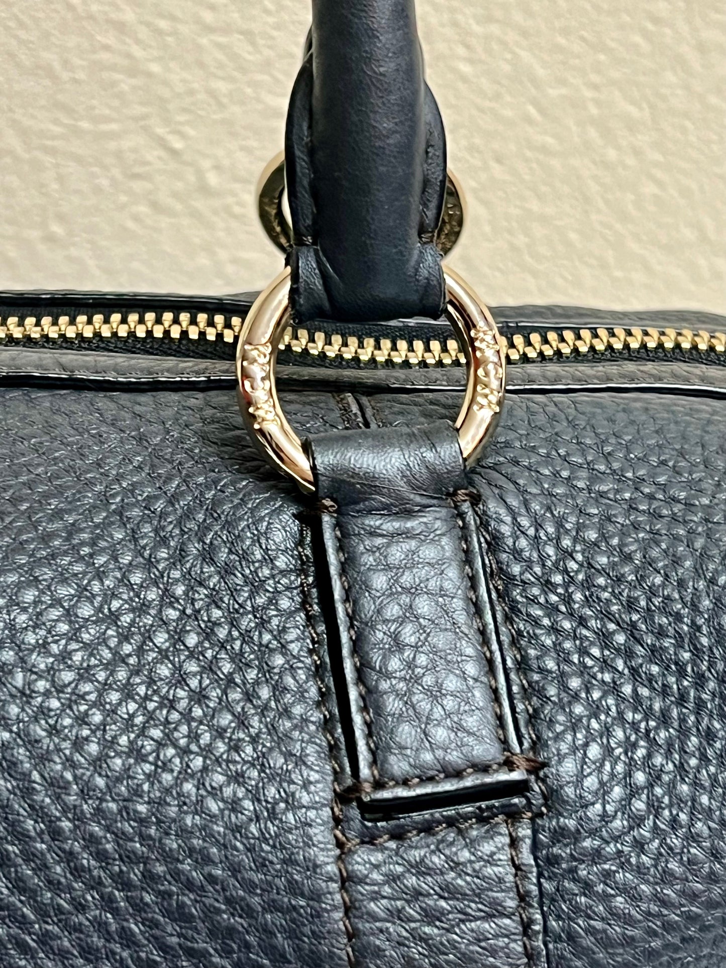 MCM BOSTON SOFT LEATHER