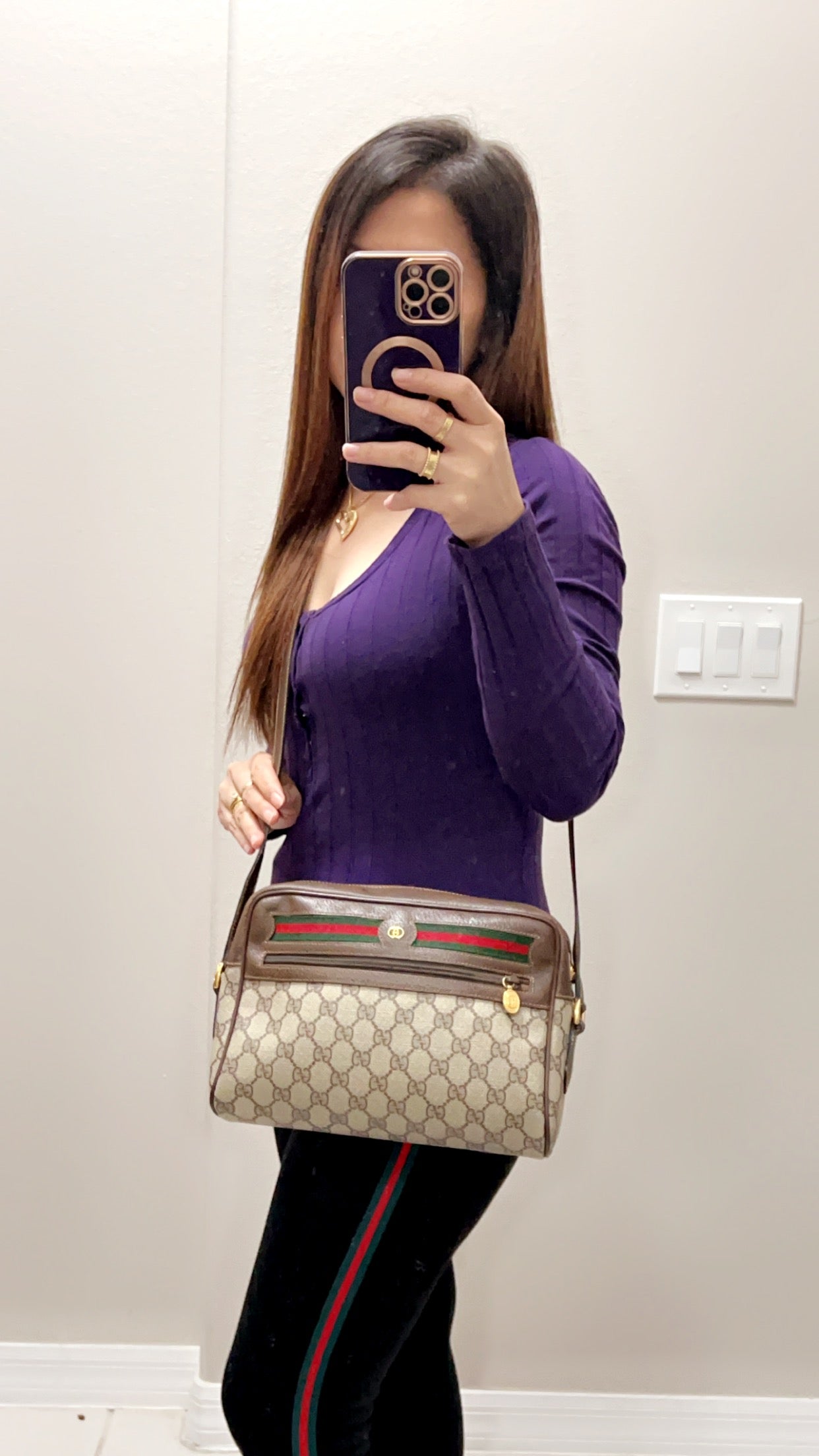 SHERRYLINE BROWN CROSSBODY BAG