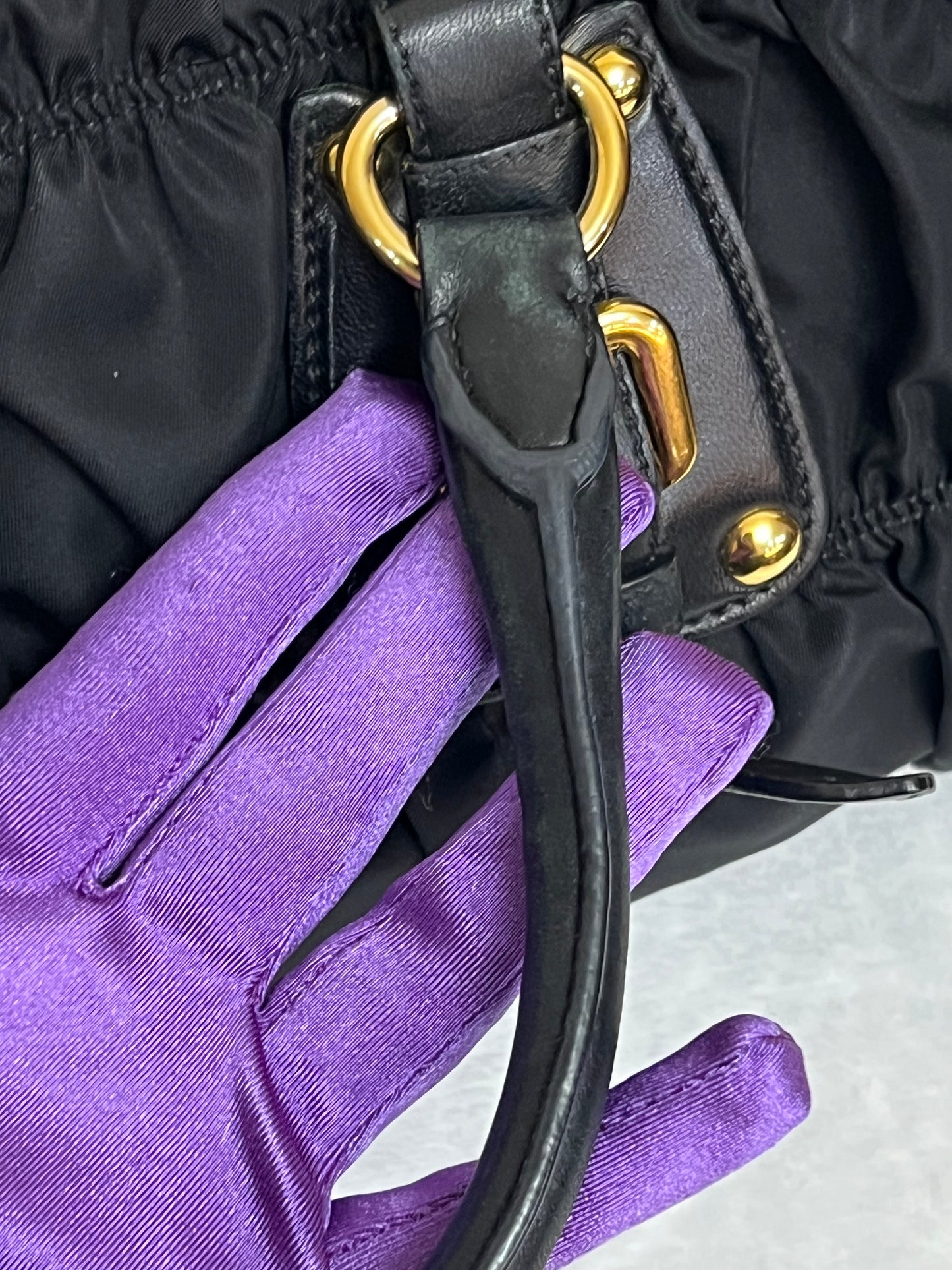 TESSUTO 2 WAY BAG BLACK