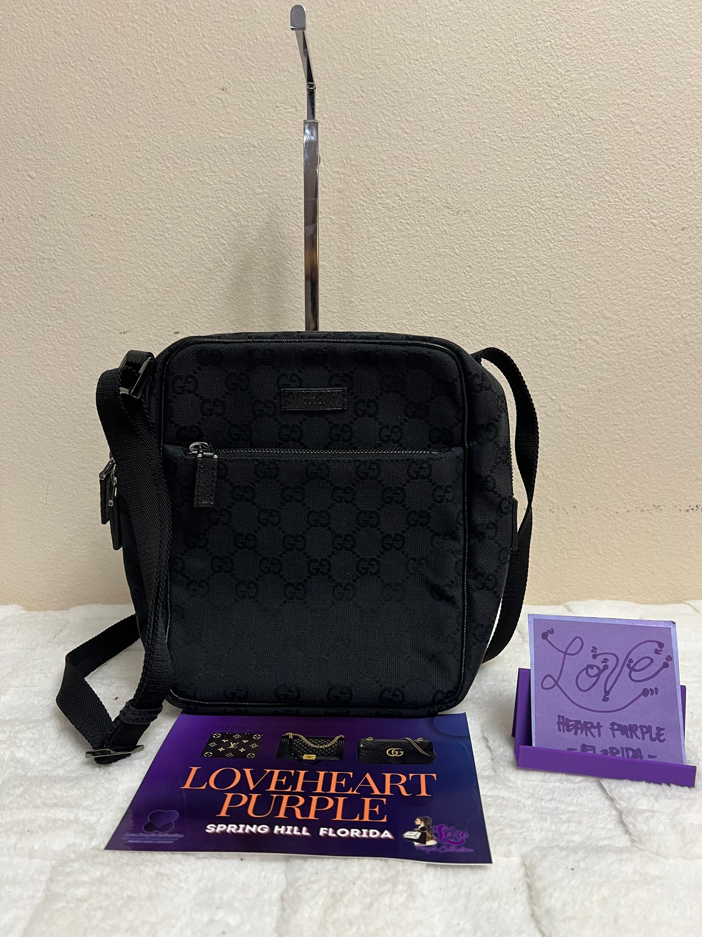 G _ G CROSSBODY BLACK